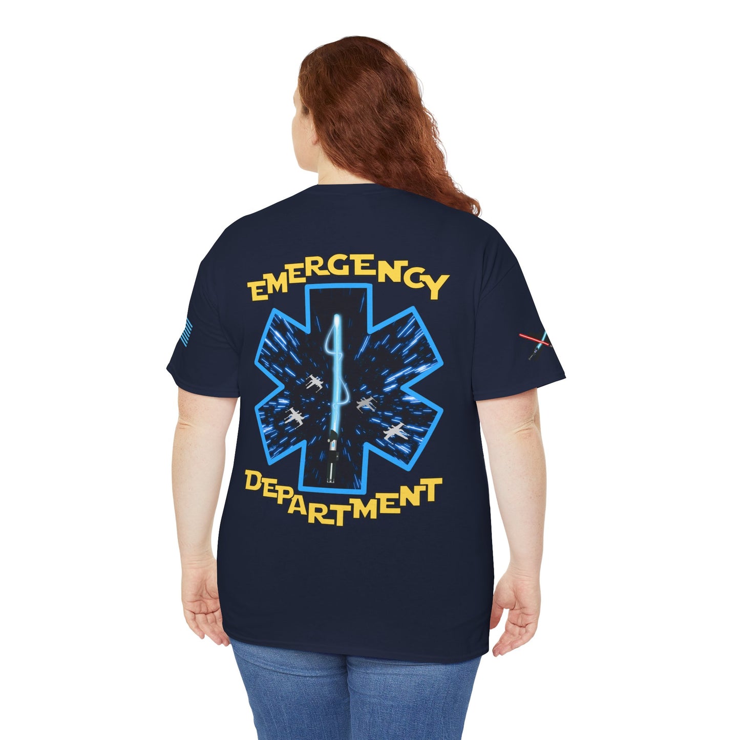 Feel the force galactic Unisex Heavy Cotton Tee