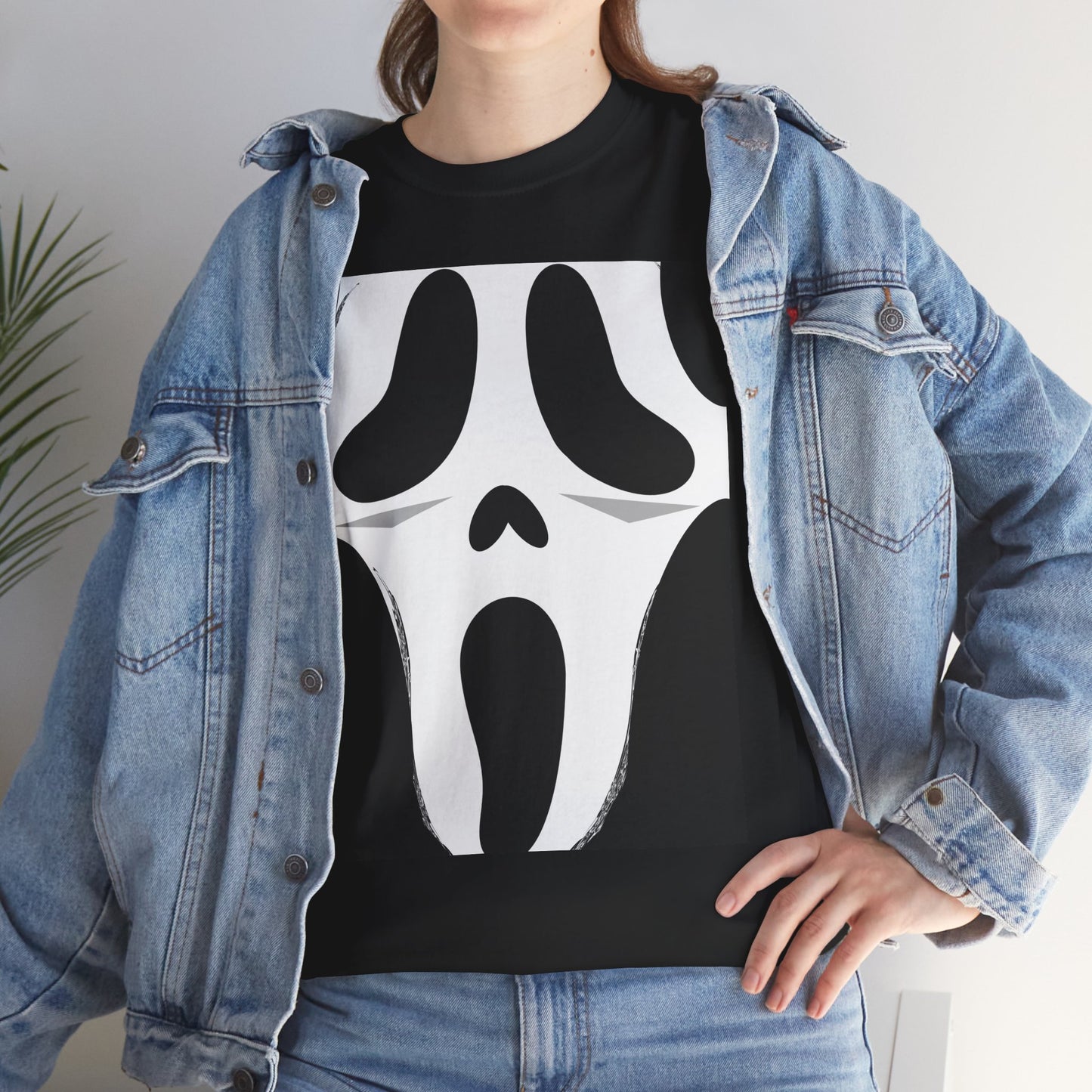 Emergency department ghostface themed ER halloween Unisex Heavy Cotton Tee