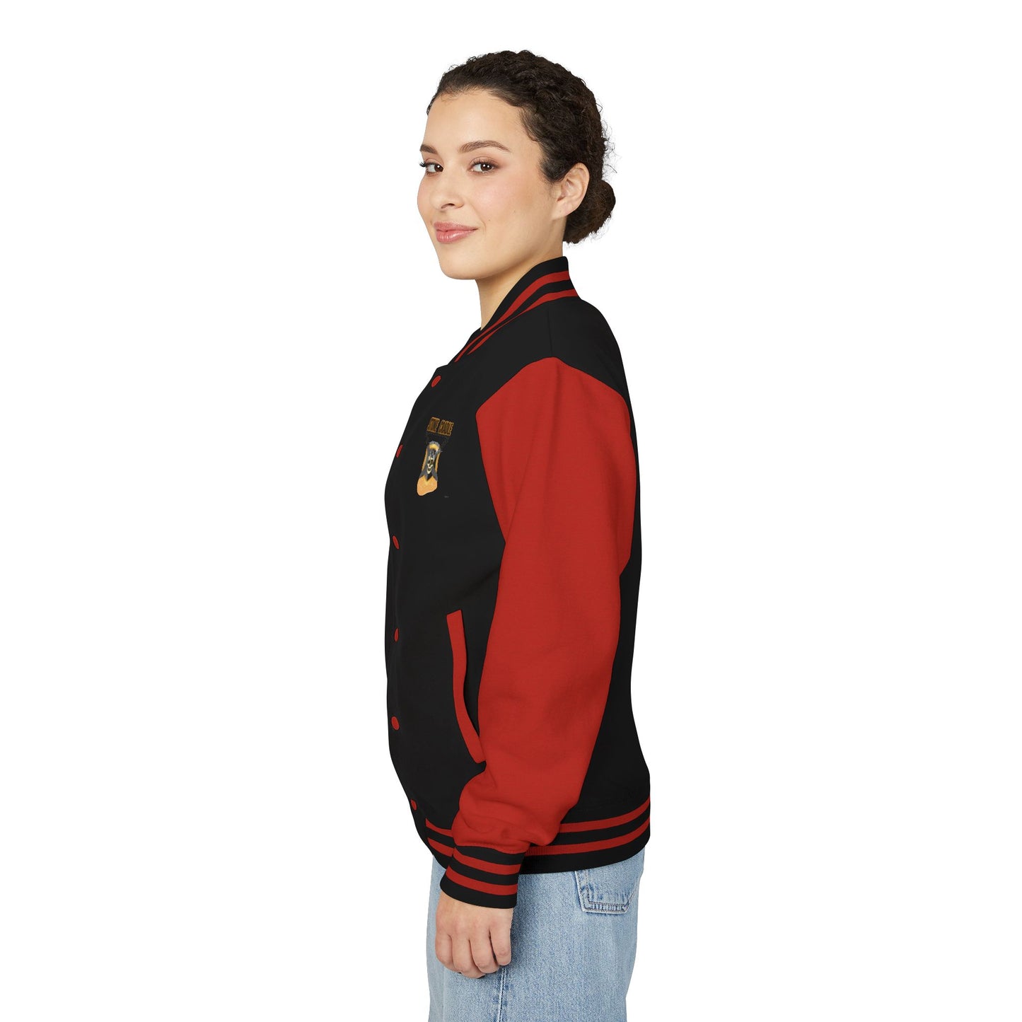 Unisex Heavyweight Letterman Jacket (Stone Cradle)