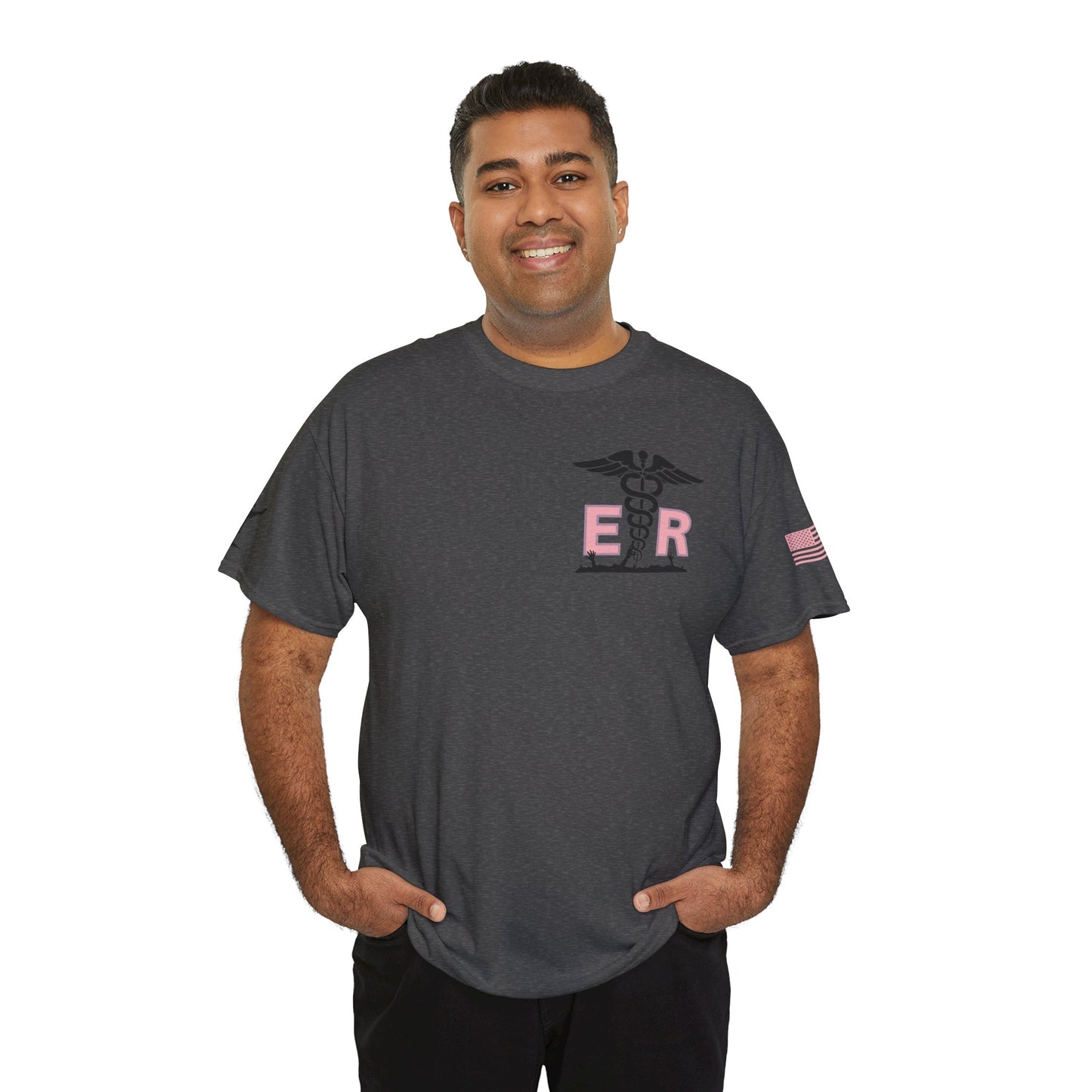 ER Halloween strawberry moon Night of the Living Dead t shirt Unisex Heavy Cotton Tee