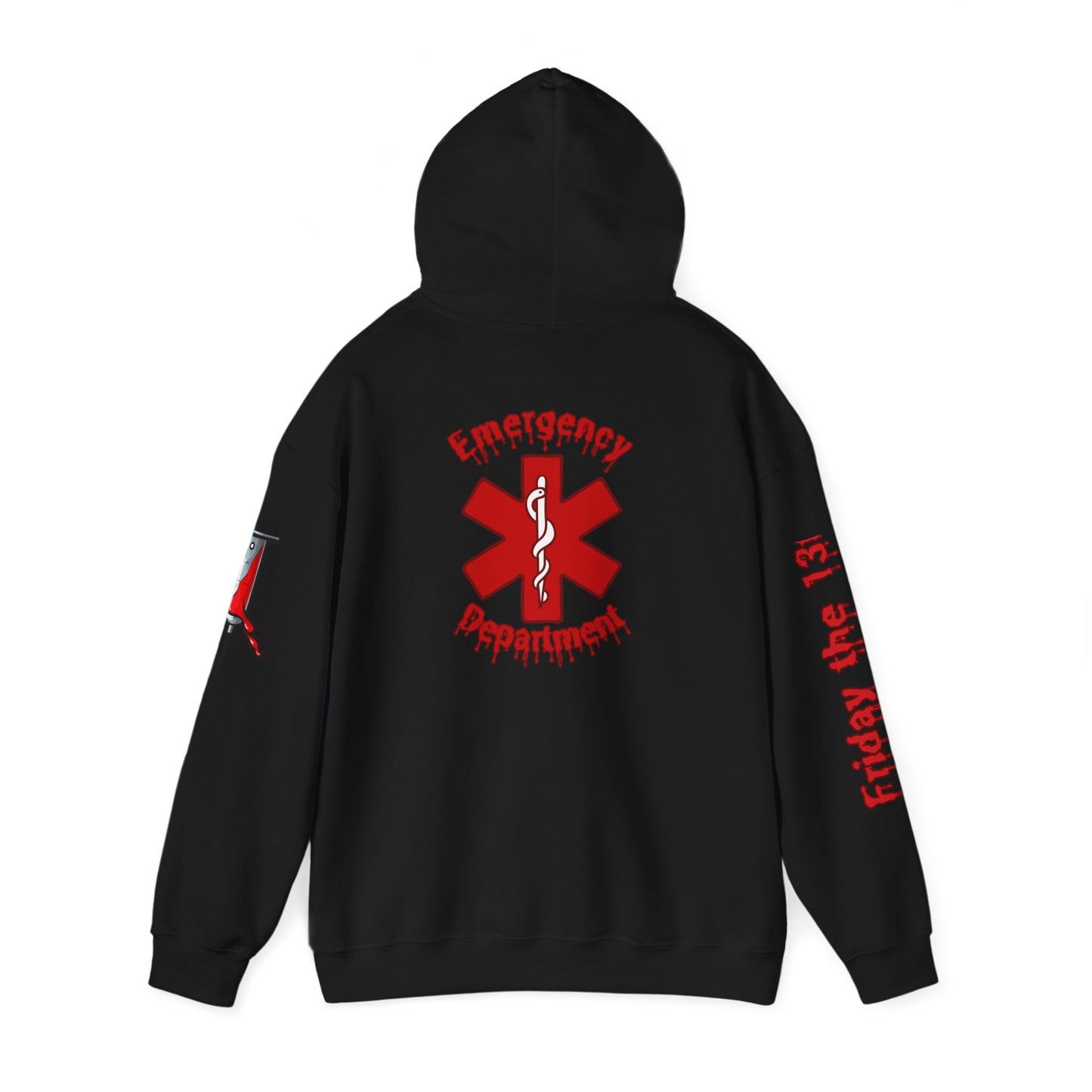 Emergency department RN gift Halloween hoodie Friday the 13th ER RN Hoodie Jason hockey mask