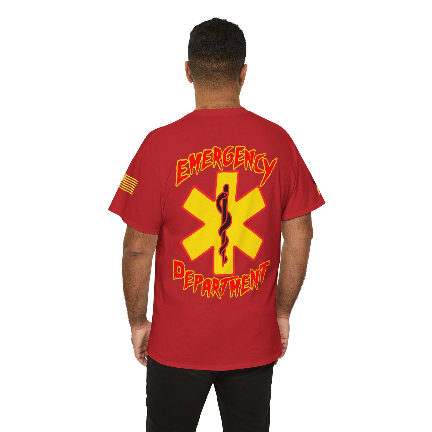 ER Mania Runnin Wild wrestling legend homage Unisex Heavy Cotton Tee