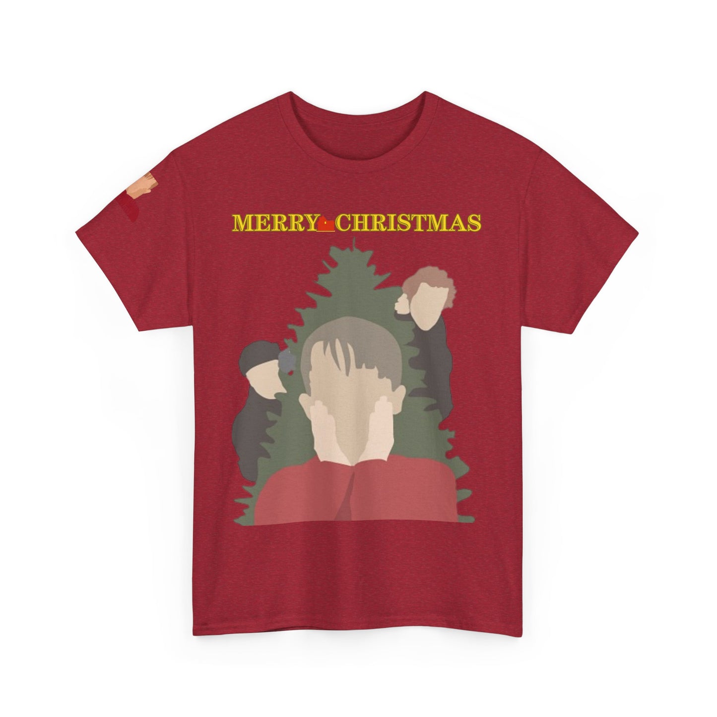 Home alone hospital edition Christmas Unisex Heavy Cotton Tee
