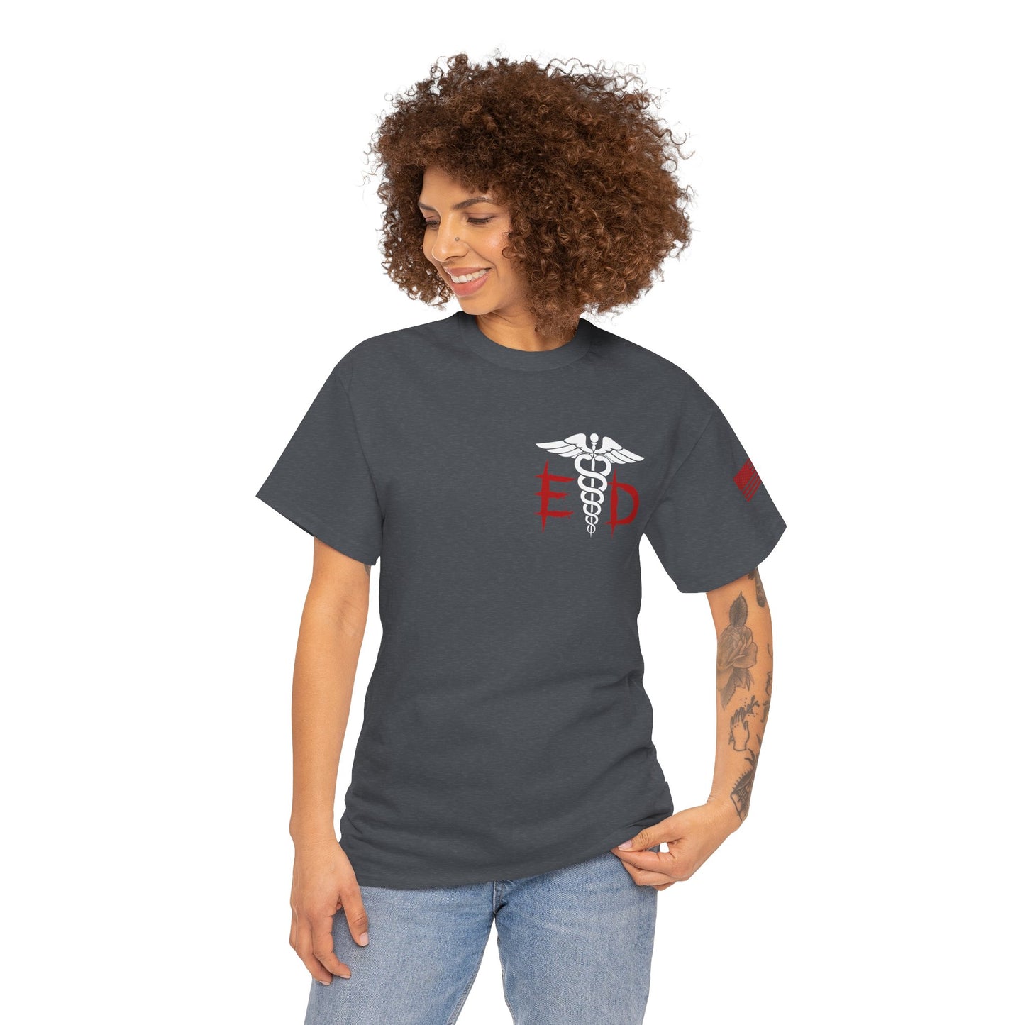 ER halloween clown t shirt Unisex Heavy Cotton Tee