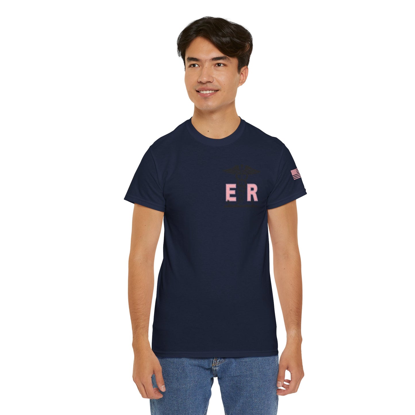 ER Halloween strawberry moon Night of the Living Dead t shirt Unisex Heavy Cotton Tee
