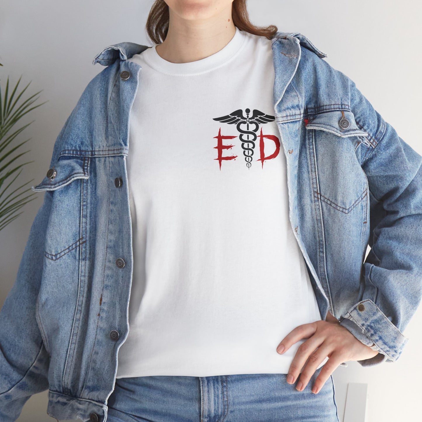 ER halloween clown t shirt Unisex Heavy Cotton Tee