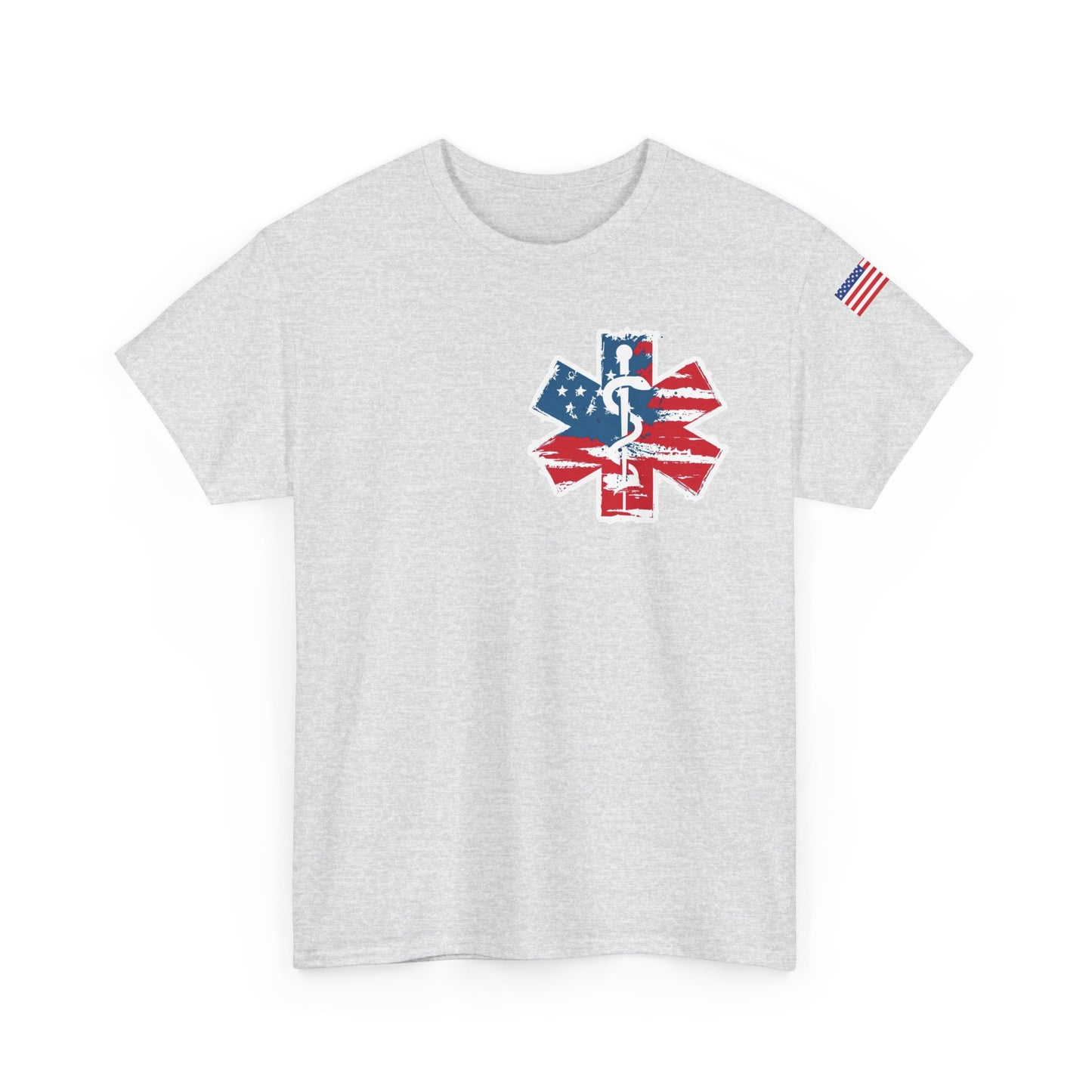 Patriotic nursing gift t shirt Unisex Heavy Cotton Tee