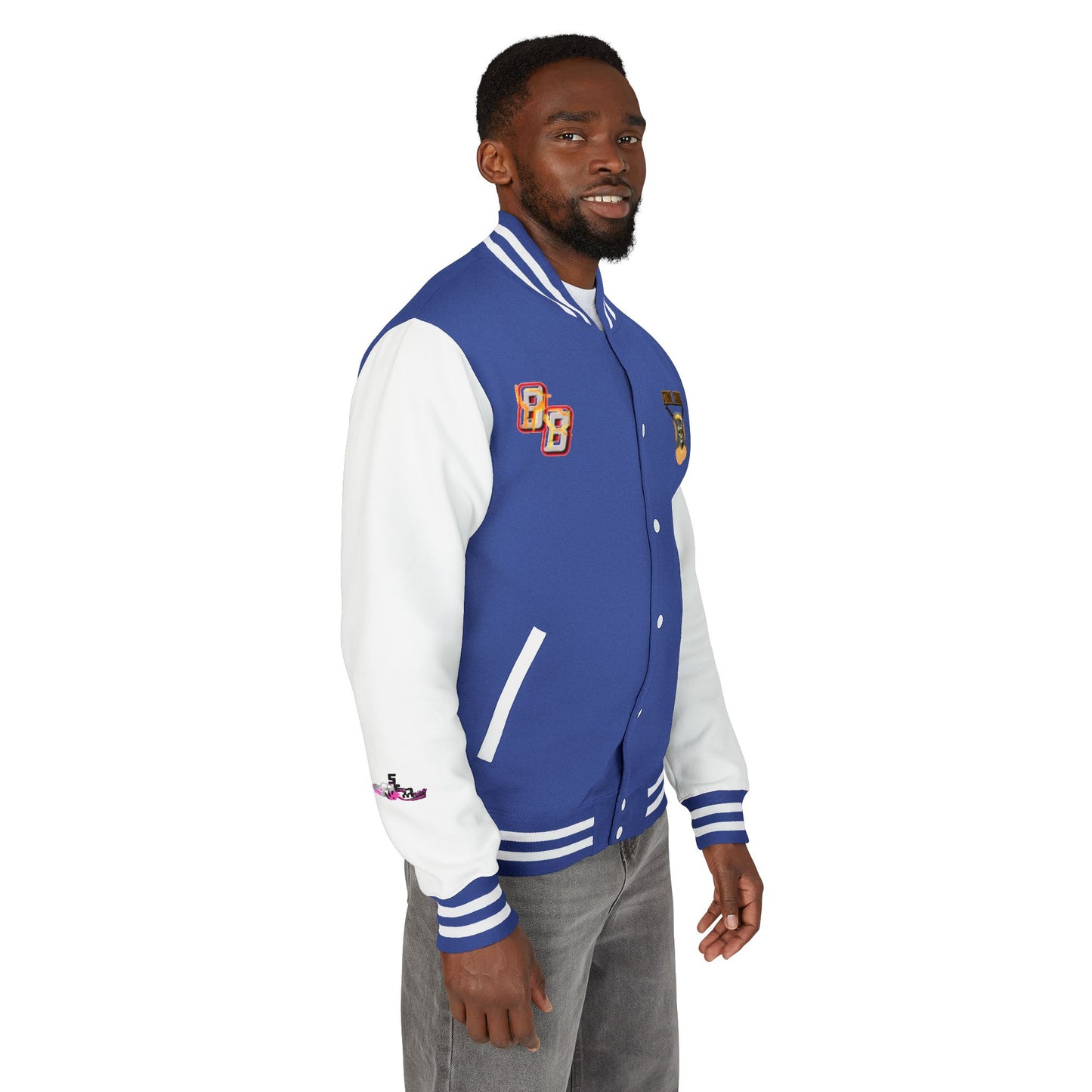 Unisex Heavyweight Letterman Jacket (Stone Cradle)