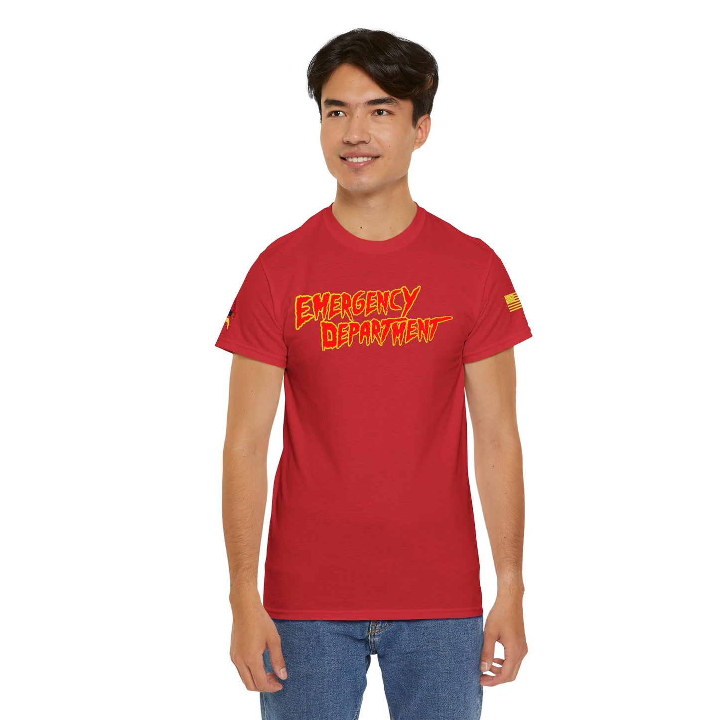 ER Mania Runnin Wild wrestling legend homage Unisex Heavy Cotton Tee