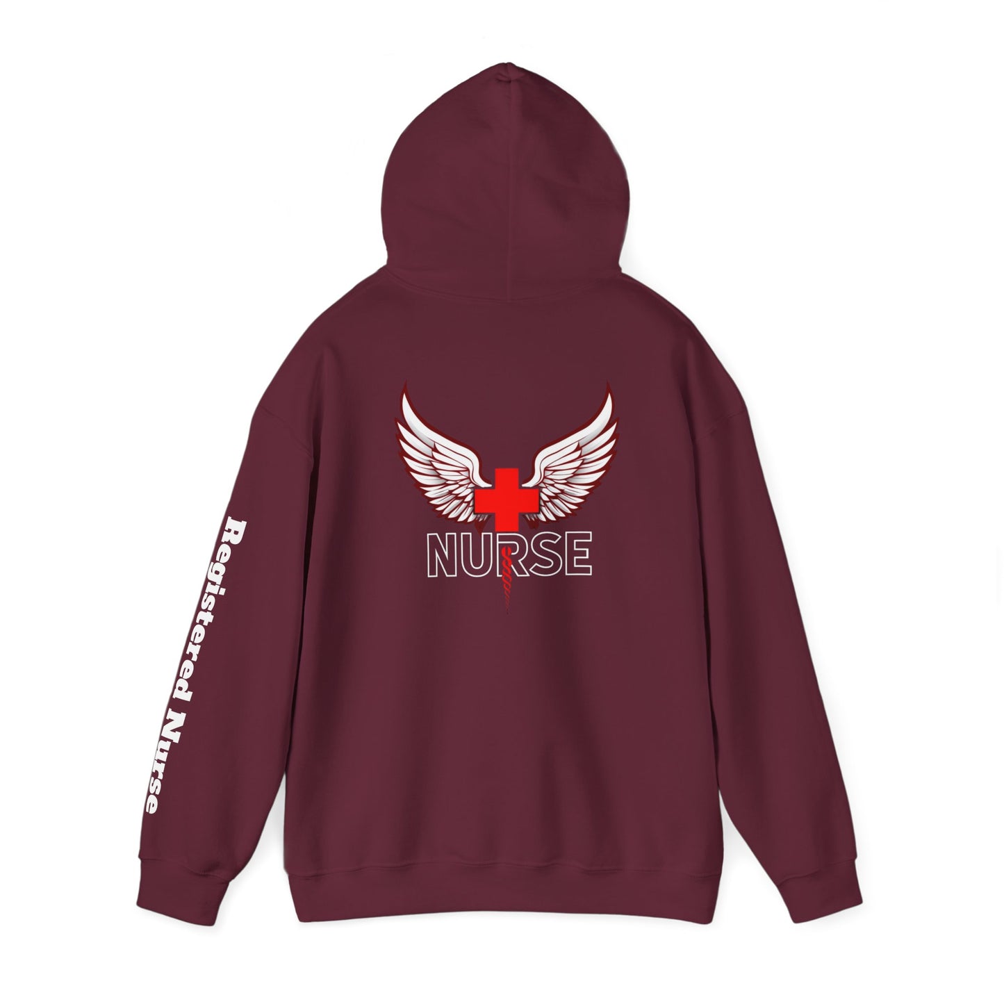 Nurse angel wings hoodie