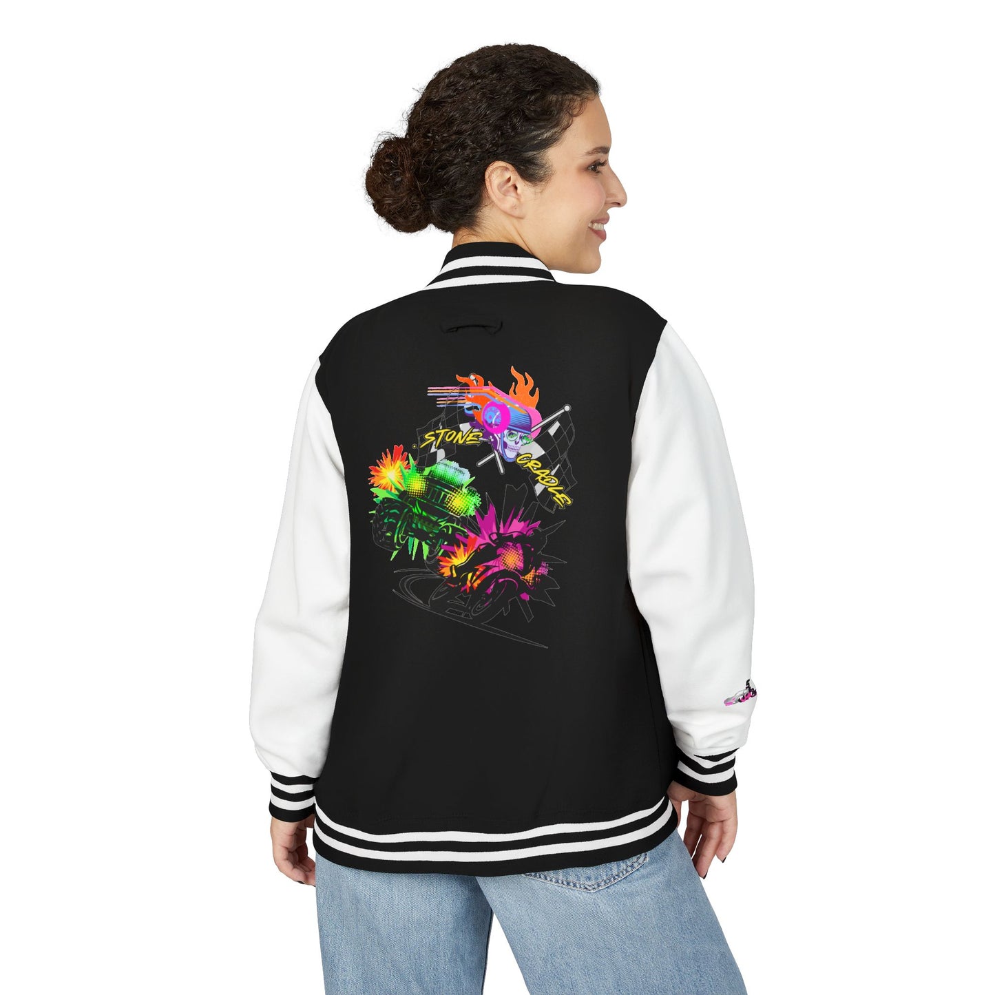 Unisex Heavyweight Letterman Jacket (Stone Cradle)