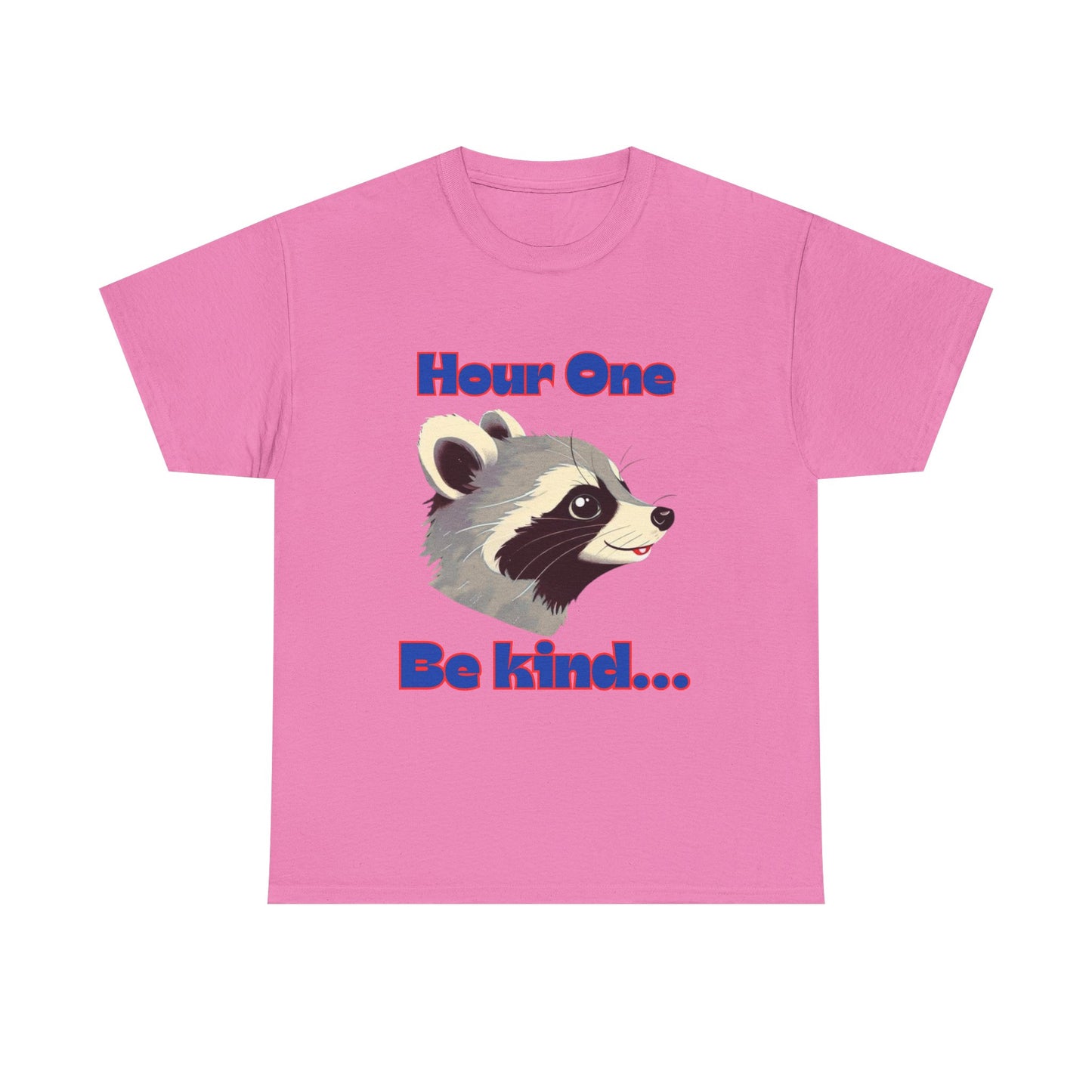 Funny nursing raccoon t shirt Be Kind its a long shift raccoon t-shirt healthcare worker hour one hour twelve before and after tee