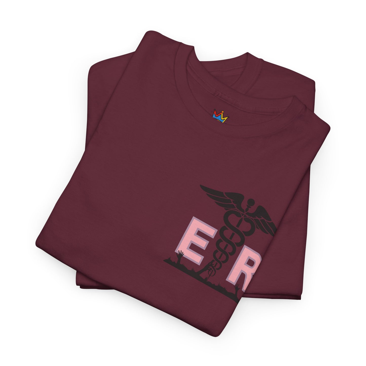 ER Halloween strawberry moon Night of the Living Dead t shirt Unisex Heavy Cotton Tee