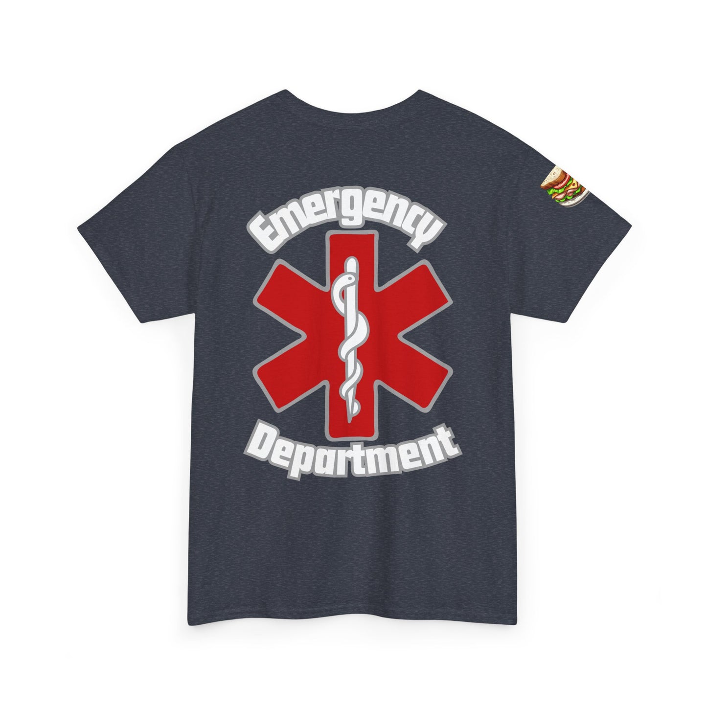 ER humor tee: Hi! Ask me about our turkey sandwiches