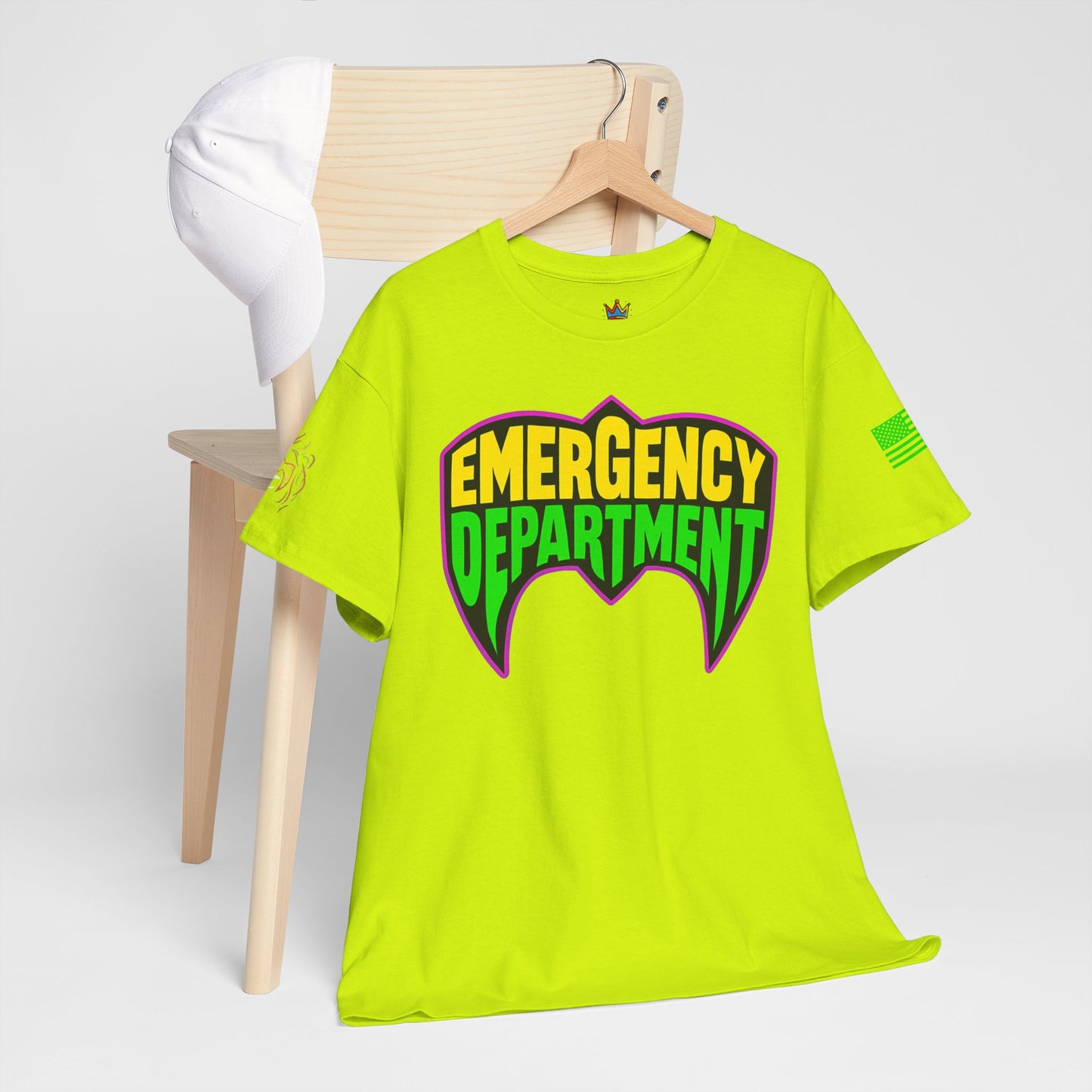 The Ultimate ER tee homage to wrestling legends Unisex Heavy Cotton Tee