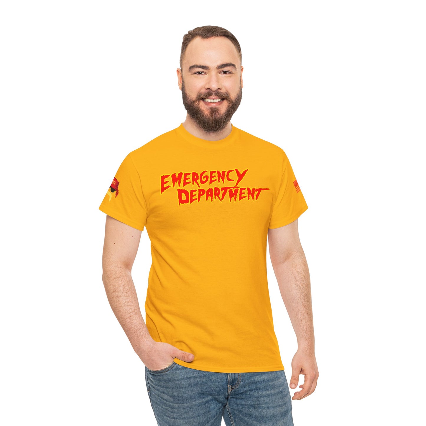 ER Mania Runnin Wild wrestling legend homage Unisex Heavy Cotton Tee