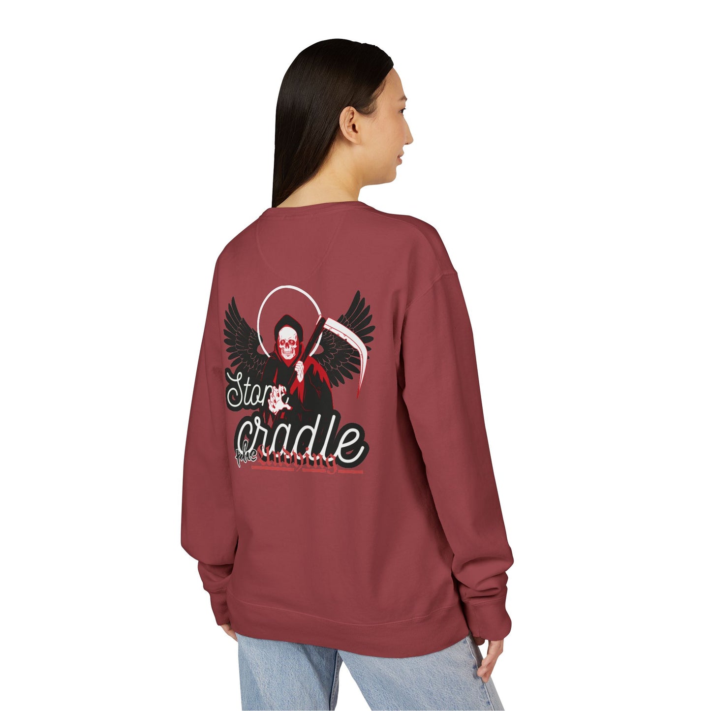 Crewneck Sweatshirt stone cradle (the undying) collection