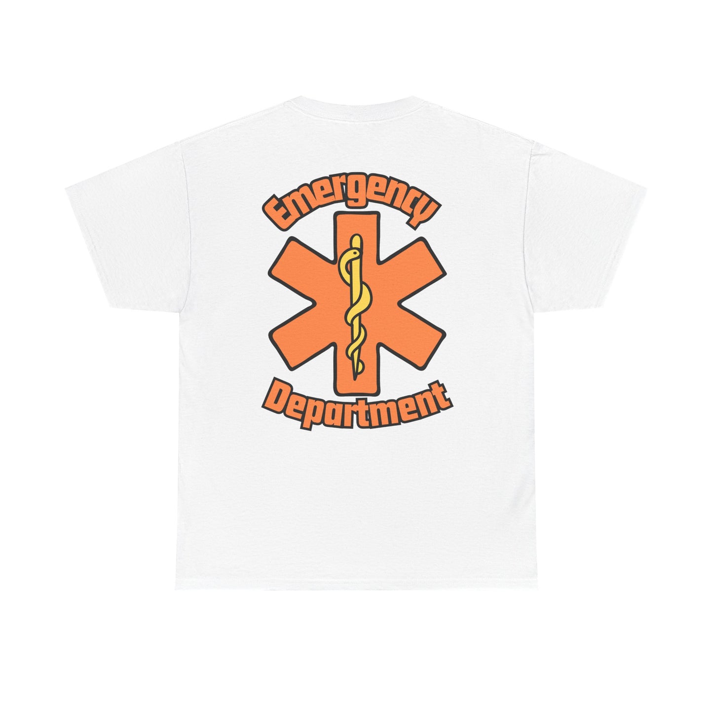 Emergency Department Jack O Lantern Halloween T-Shirt, ER Healthcare Worker Tee, Star of Life Shirt