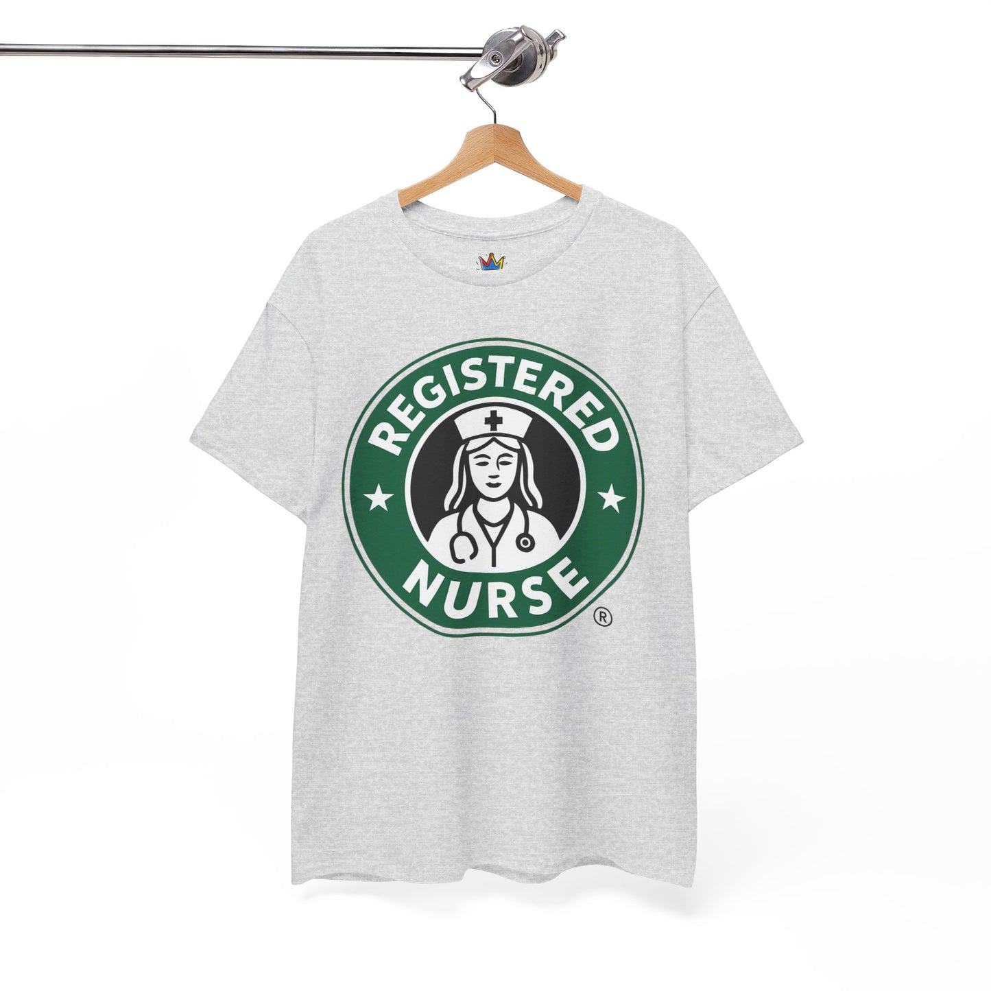 Nurse fuel coffee t shirt Unisex Heavy Cotton Tee