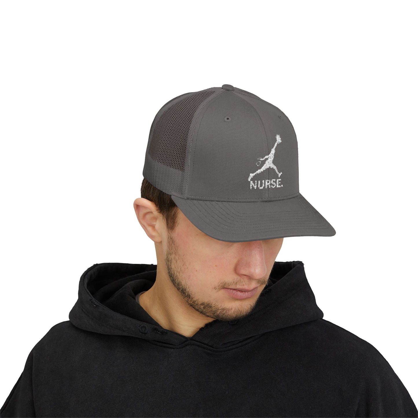 Jumpman nurse gift nurses week sporty nurse, basketball nurse Snapback Trucker Cap