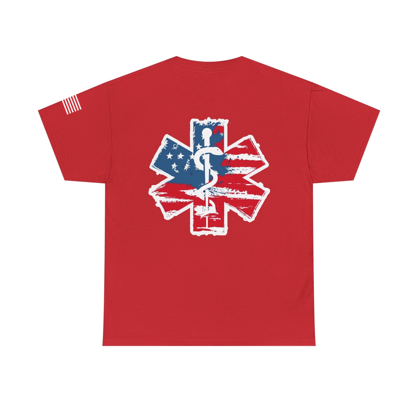 Patriotic healthcare worker t shirt Independence Day gift for healthcare worker Unisex Heavy Cotton Tee