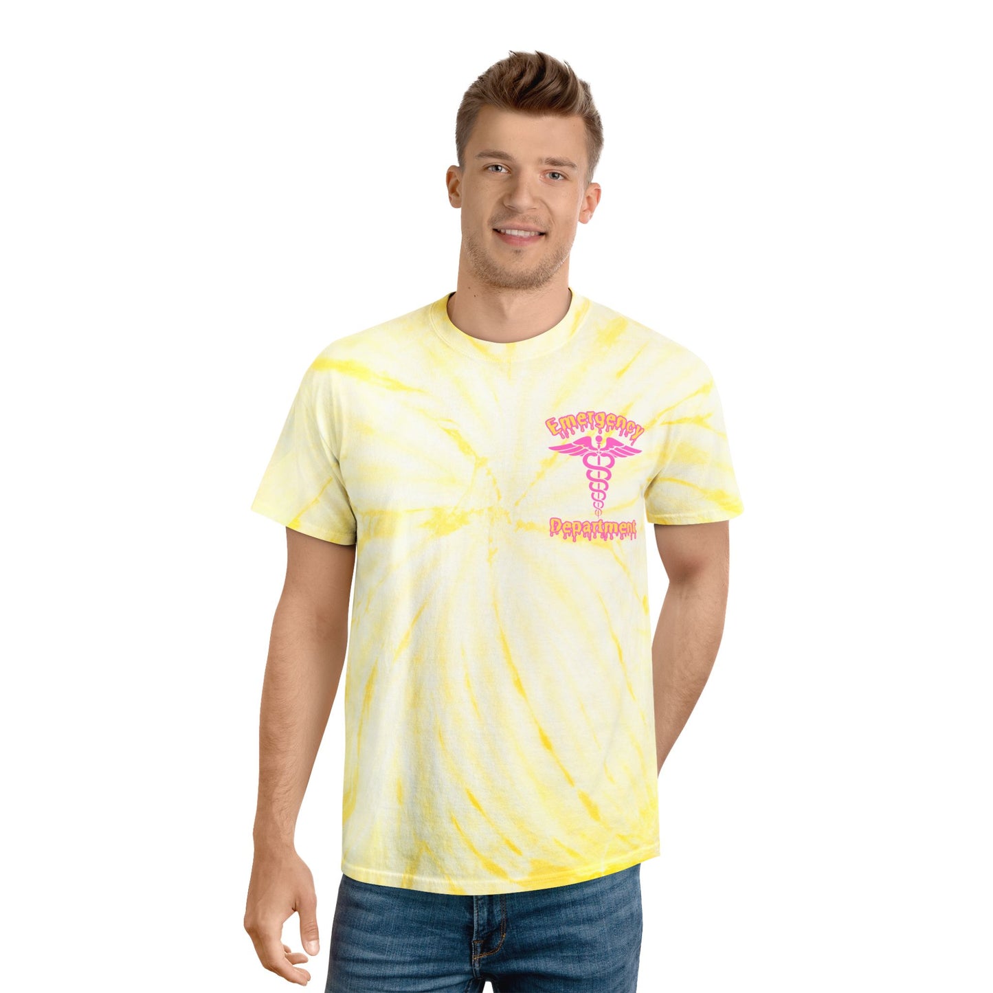 Summer in the ER ice cream social beat the heat melting ice cream sherbet Tie-Dye Tee, Cyclone