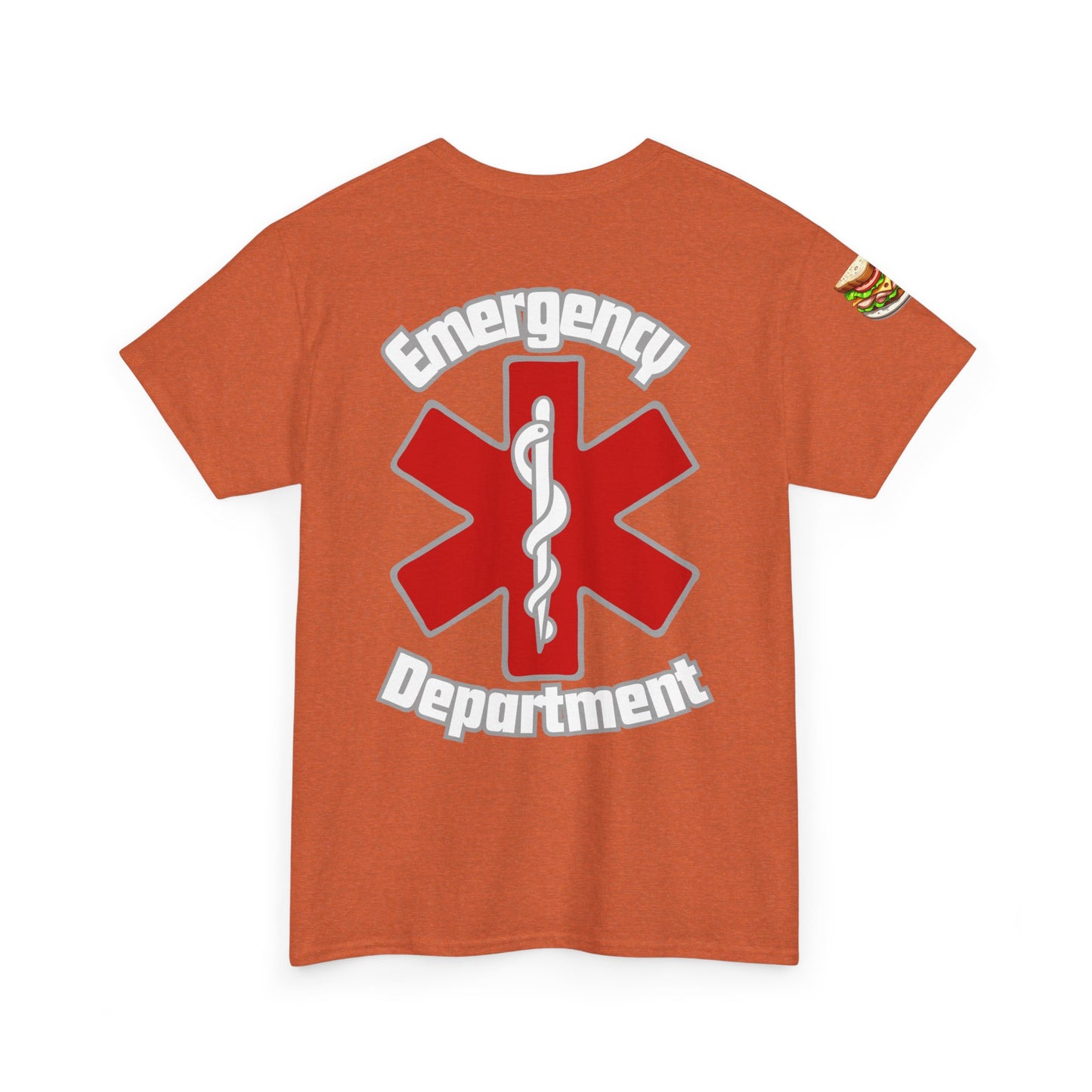 ER humor tee: Hi! Ask me about our turkey sandwiches