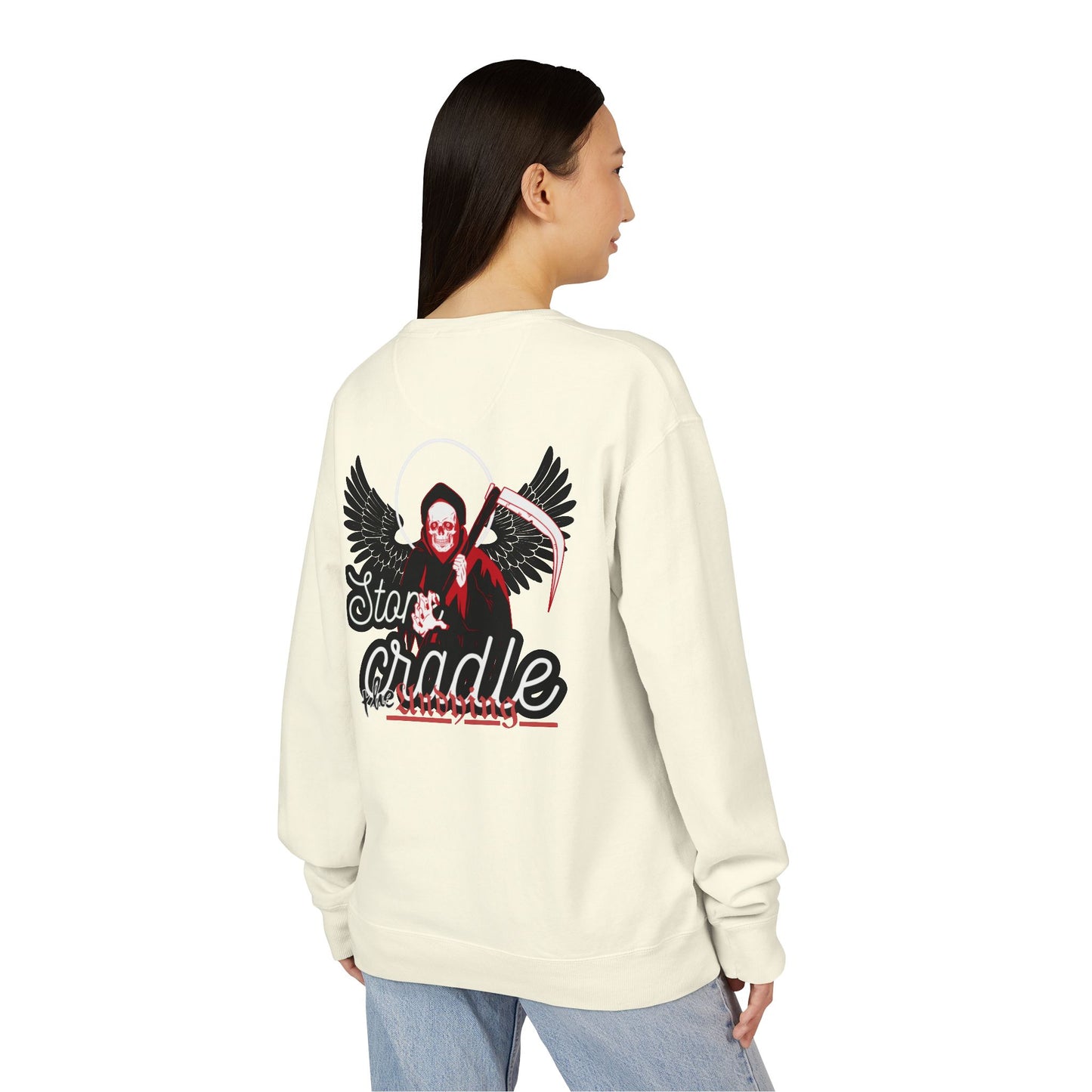 Crewneck Sweatshirt stone cradle (the undying) collection