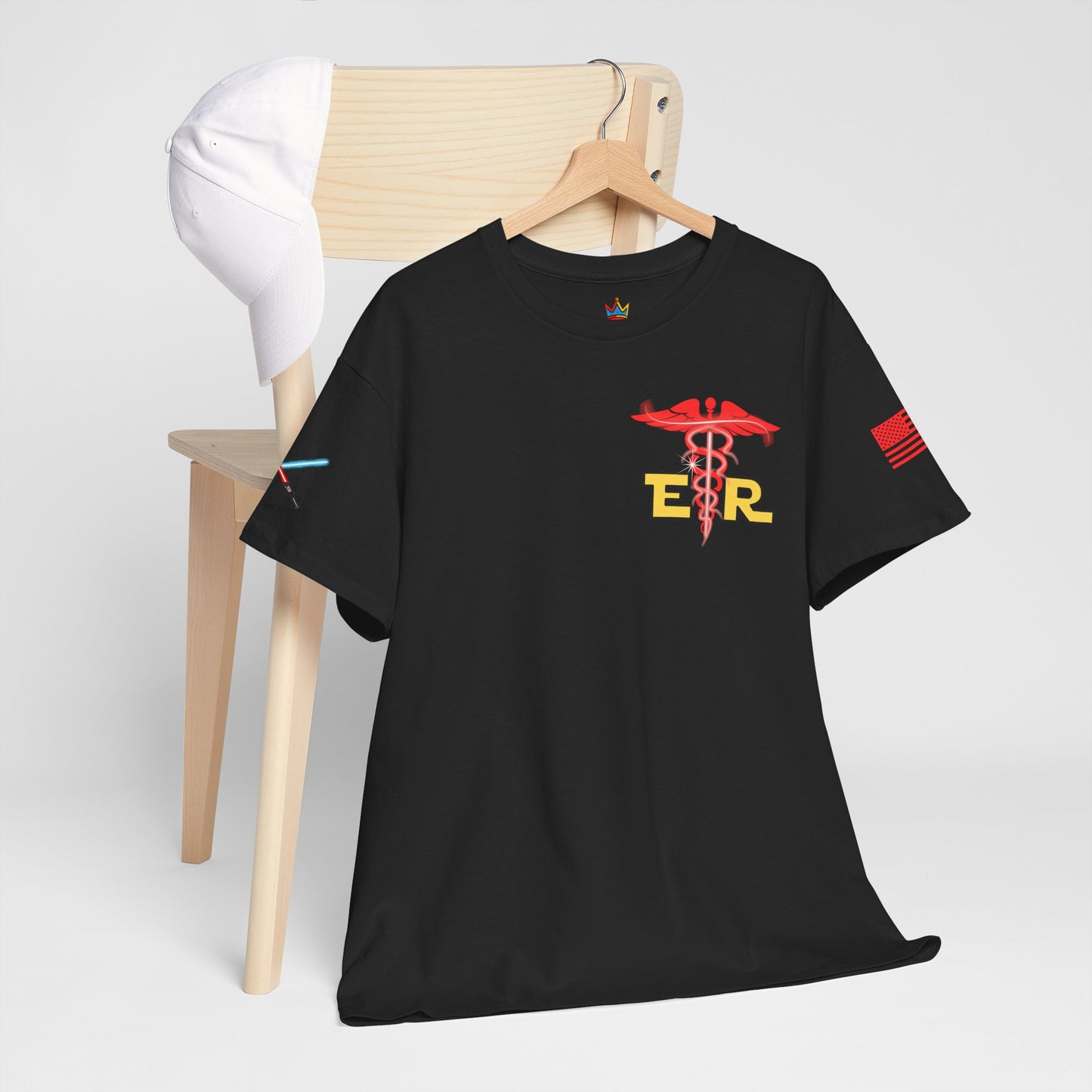 Embrace the dark side galactic Unisex Heavy Cotton Tee