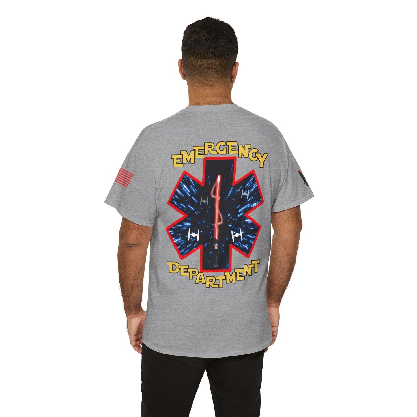 Embrace the dark side galactic Unisex Heavy Cotton Tee