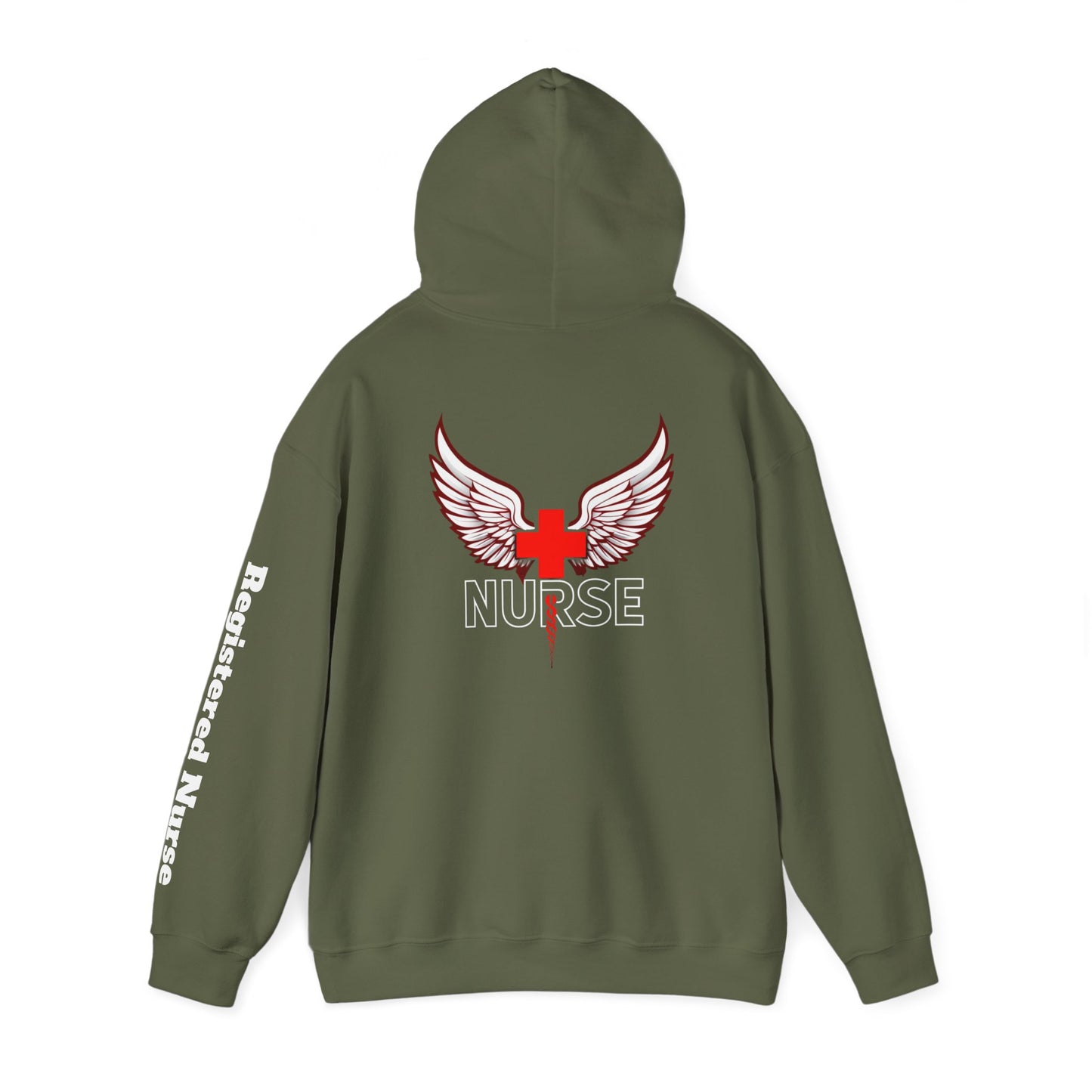 Nurse angel wings hoodie