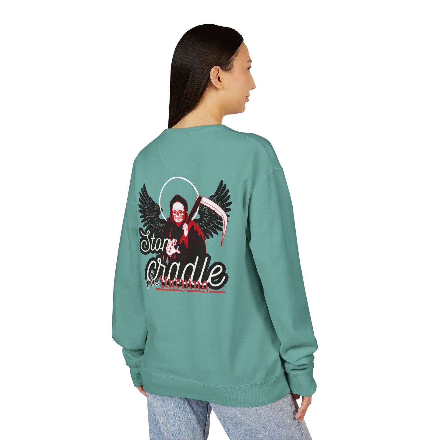 Crewneck Sweatshirt stone cradle (the undying) collection