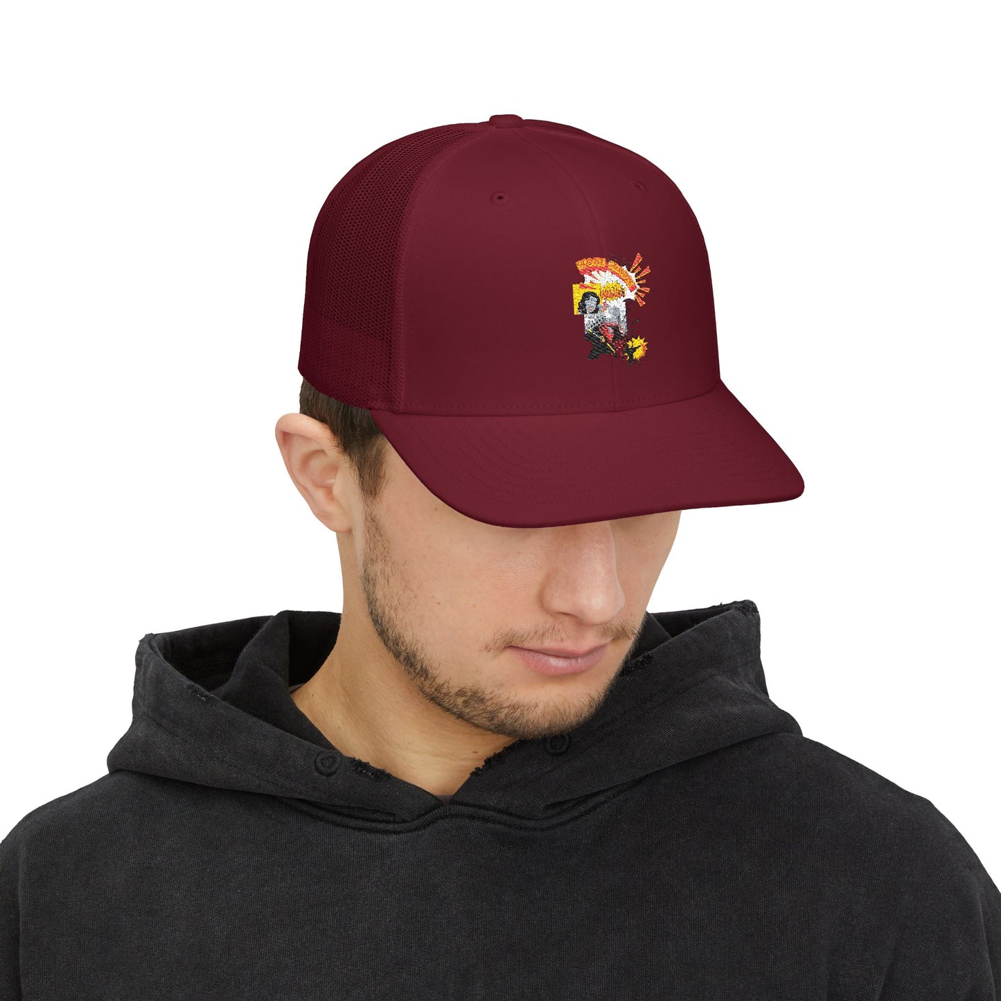 Snapback Trucker Cap (Embroidery) stone cradle