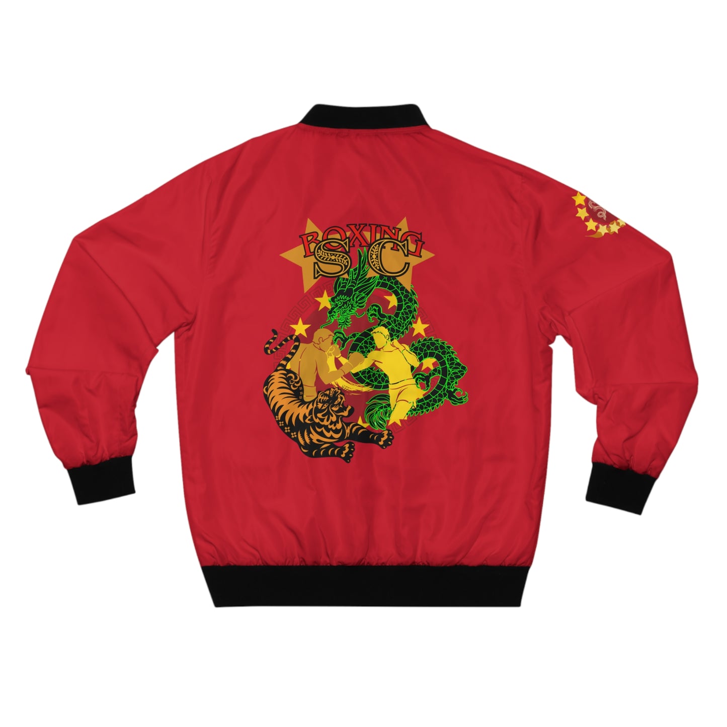 Men's Bomber Jacket (STONE CRADL) Boxing “sport”