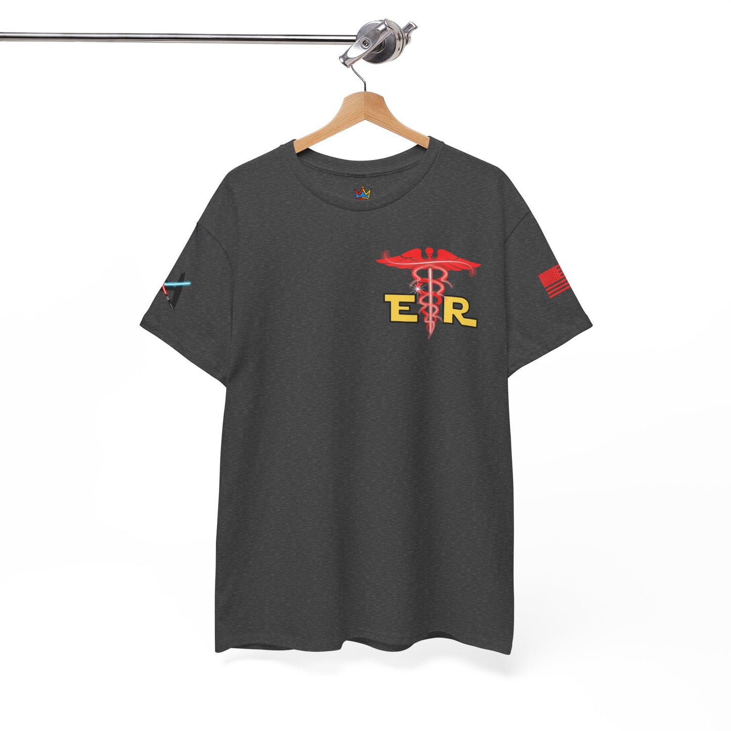 Embrace the dark side galactic Unisex Heavy Cotton Tee