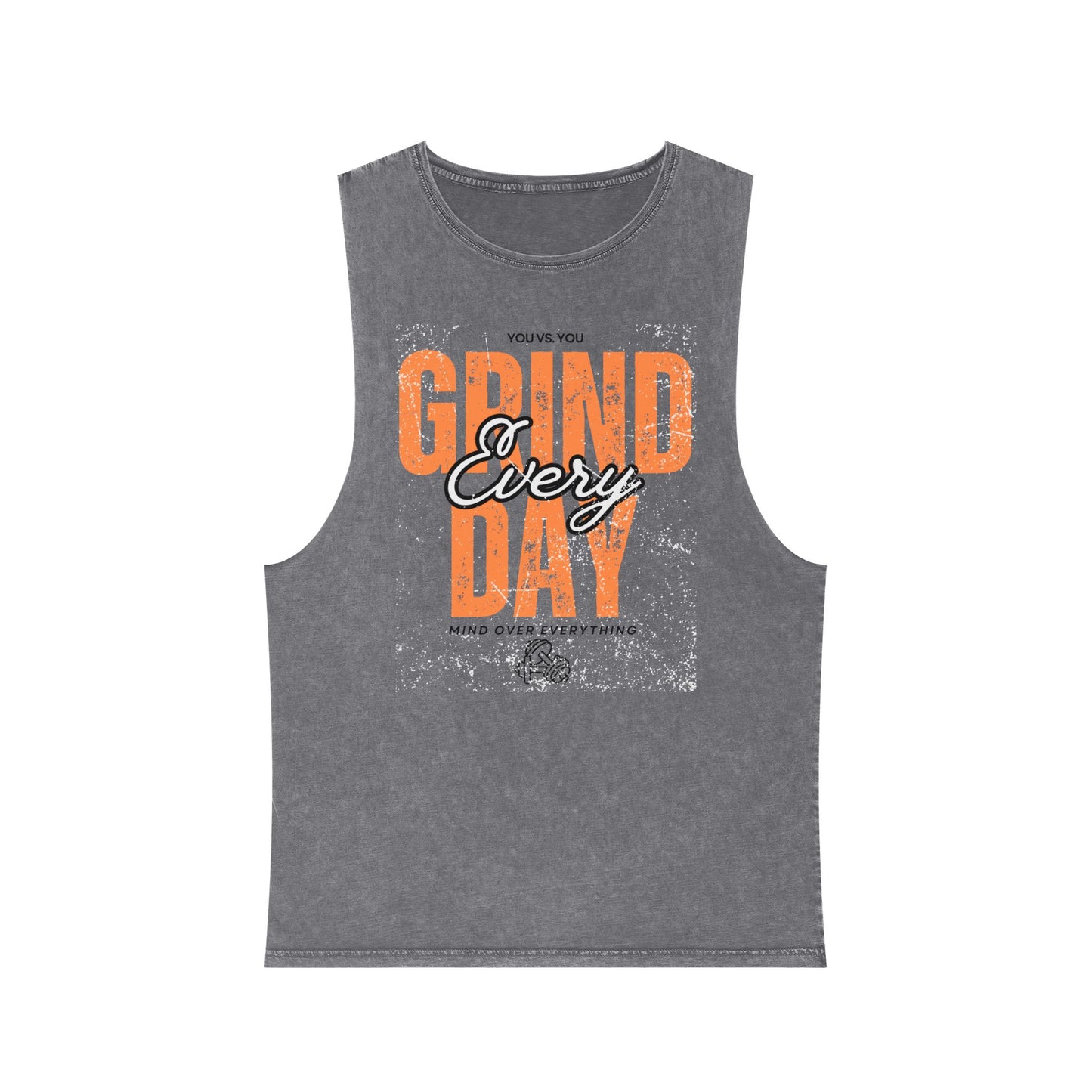 Grind everyday workout Unisex Stonewash Tank Top