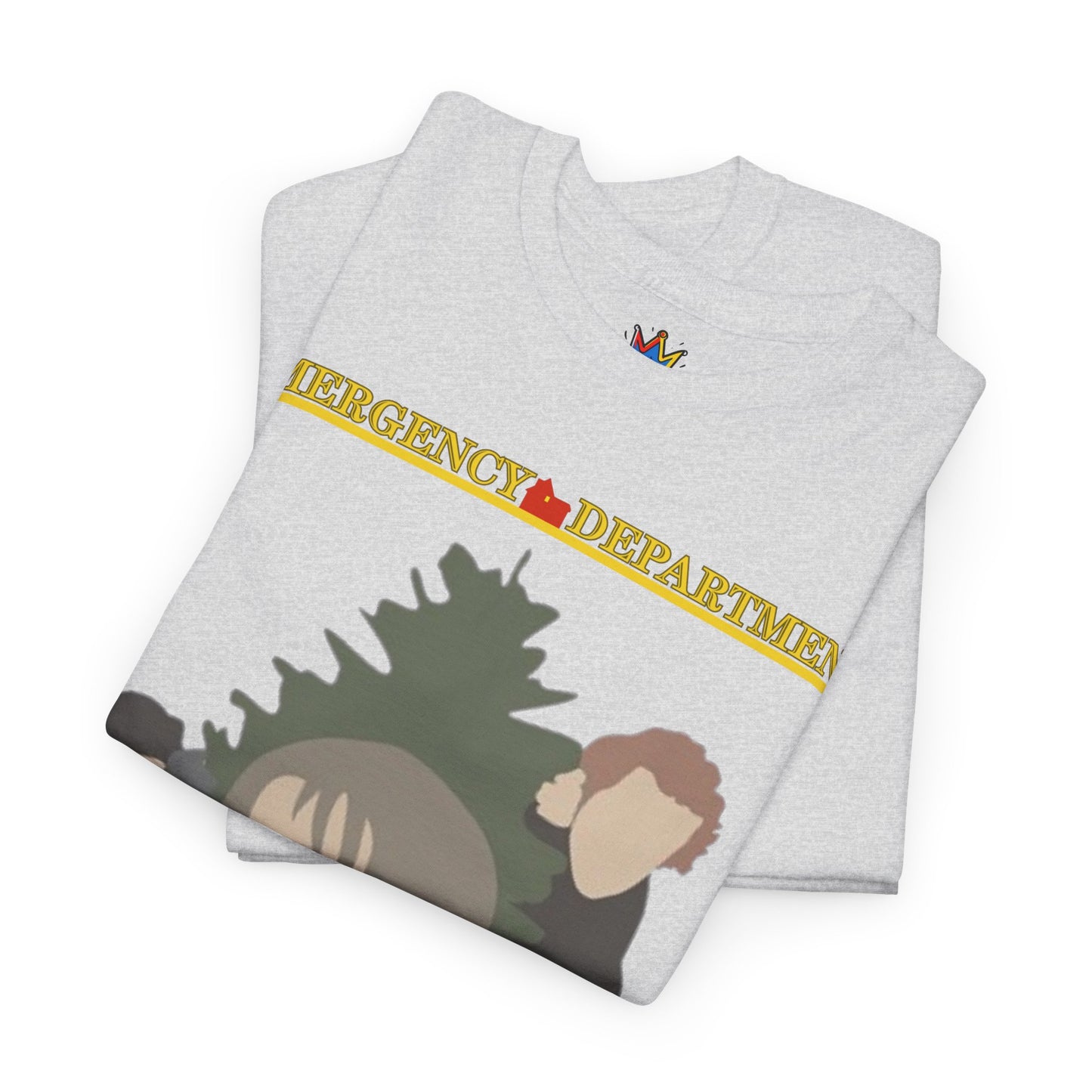 Home Alone in the ED Christmas themed Unisex Heavy Cotton Tee