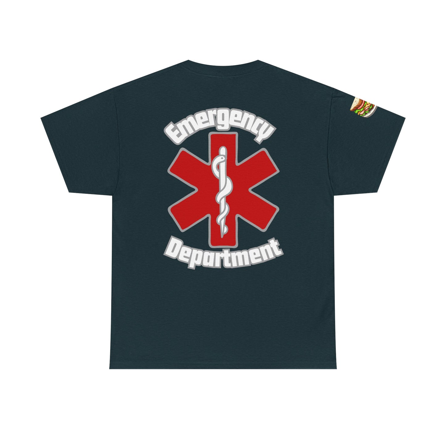 ER humor tee: Hi! Ask me about our turkey sandwiches