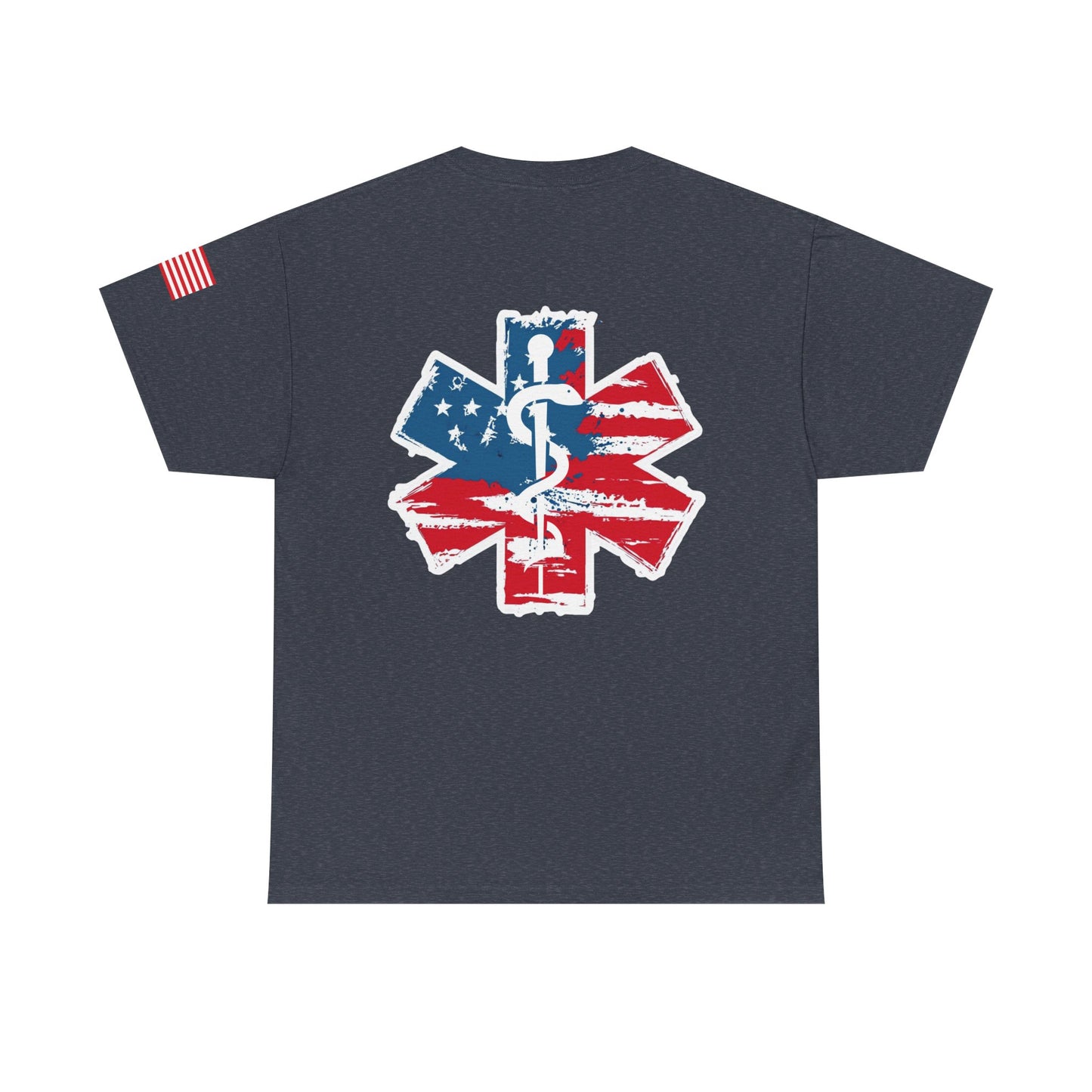 Patriotic healthcare worker t shirt Independence Day gift for healthcare worker Unisex Heavy Cotton Tee