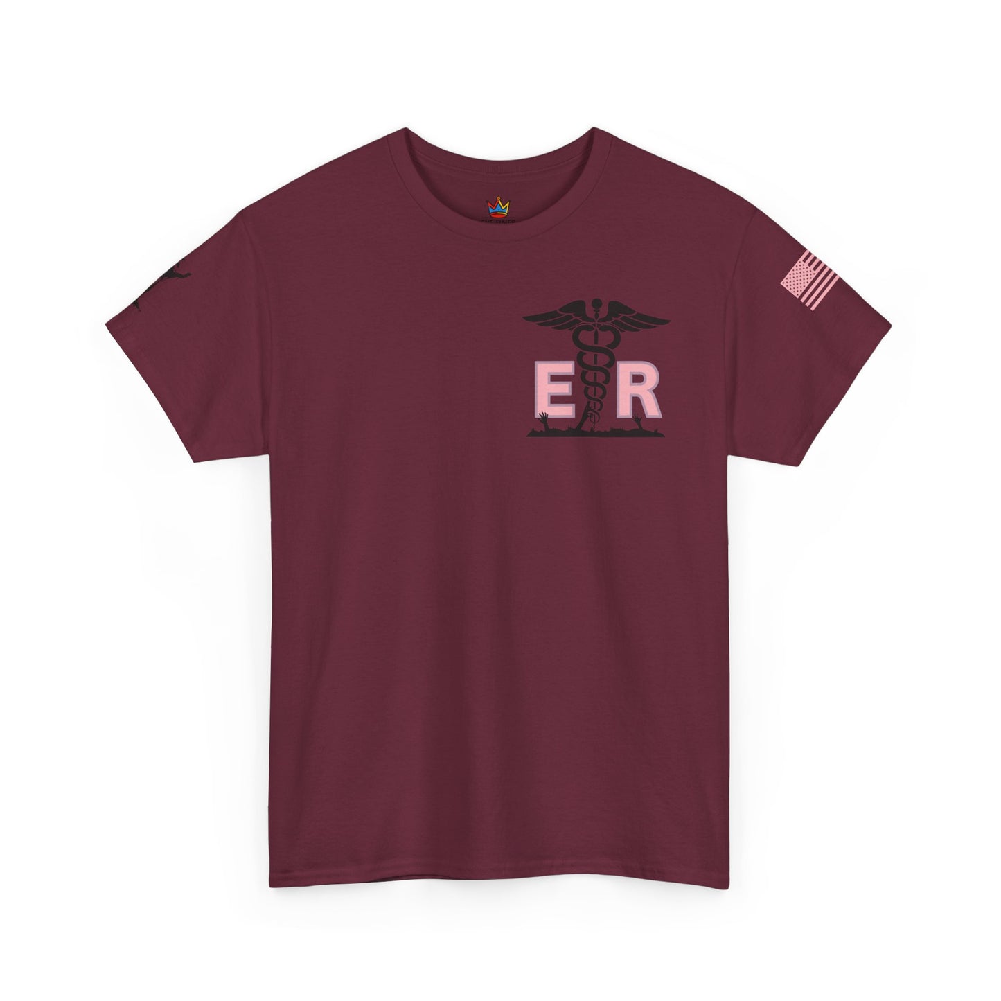 ER Halloween strawberry moon Night of the Living Dead t shirt Unisex Heavy Cotton Tee