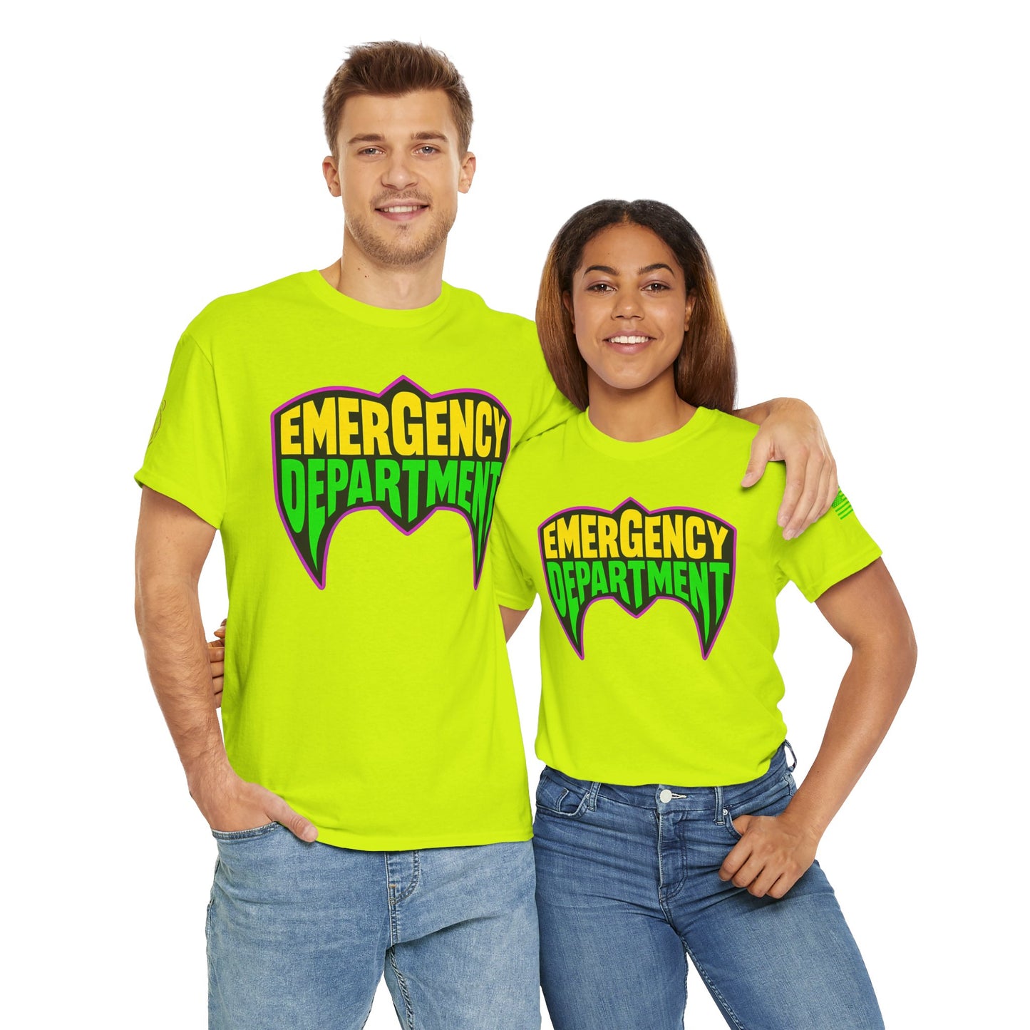 The Ultimate ER tee homage to wrestling legends Unisex Heavy Cotton Tee