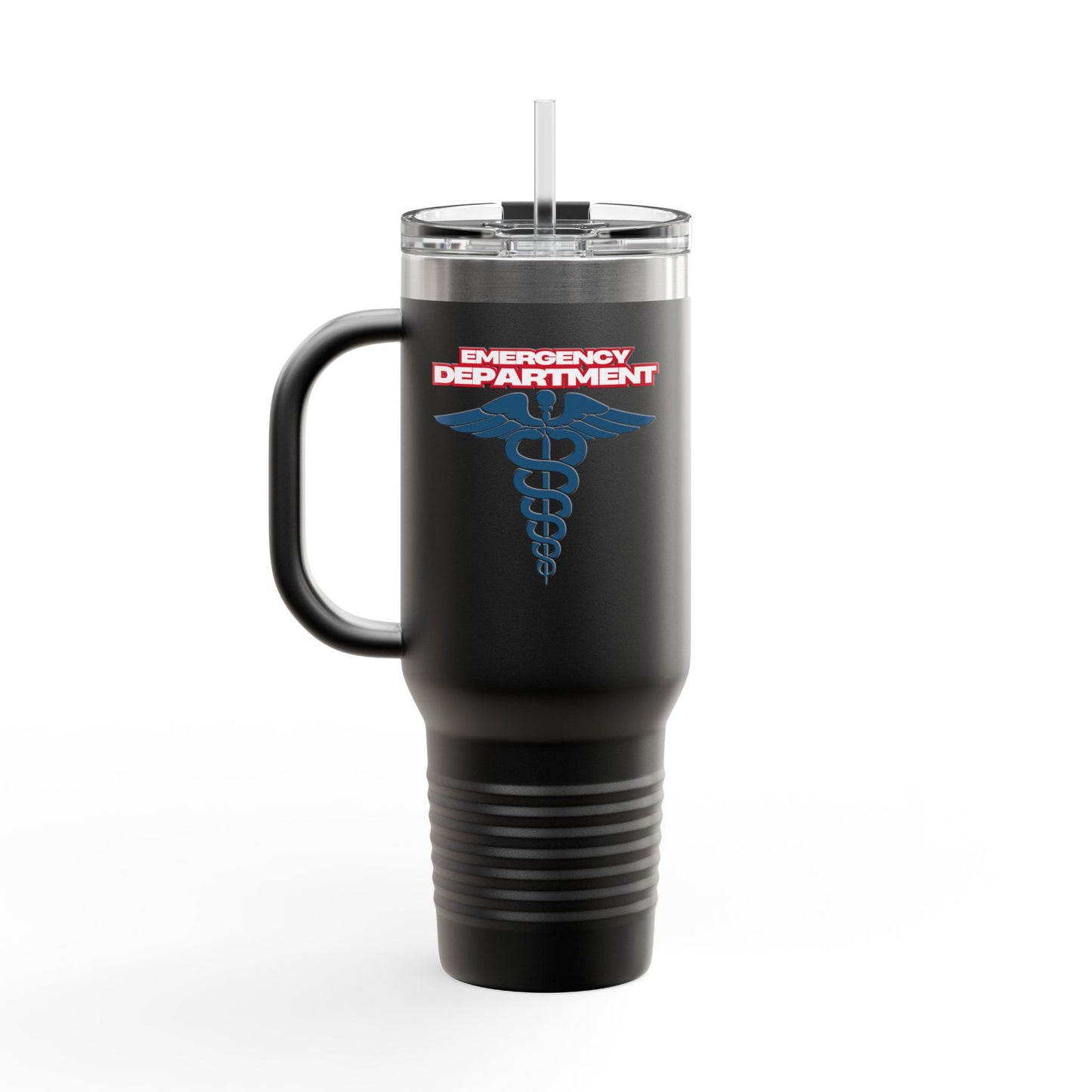 Patriotic Emergency Department Star of Life Insulated Travel Mug, 40oz gift