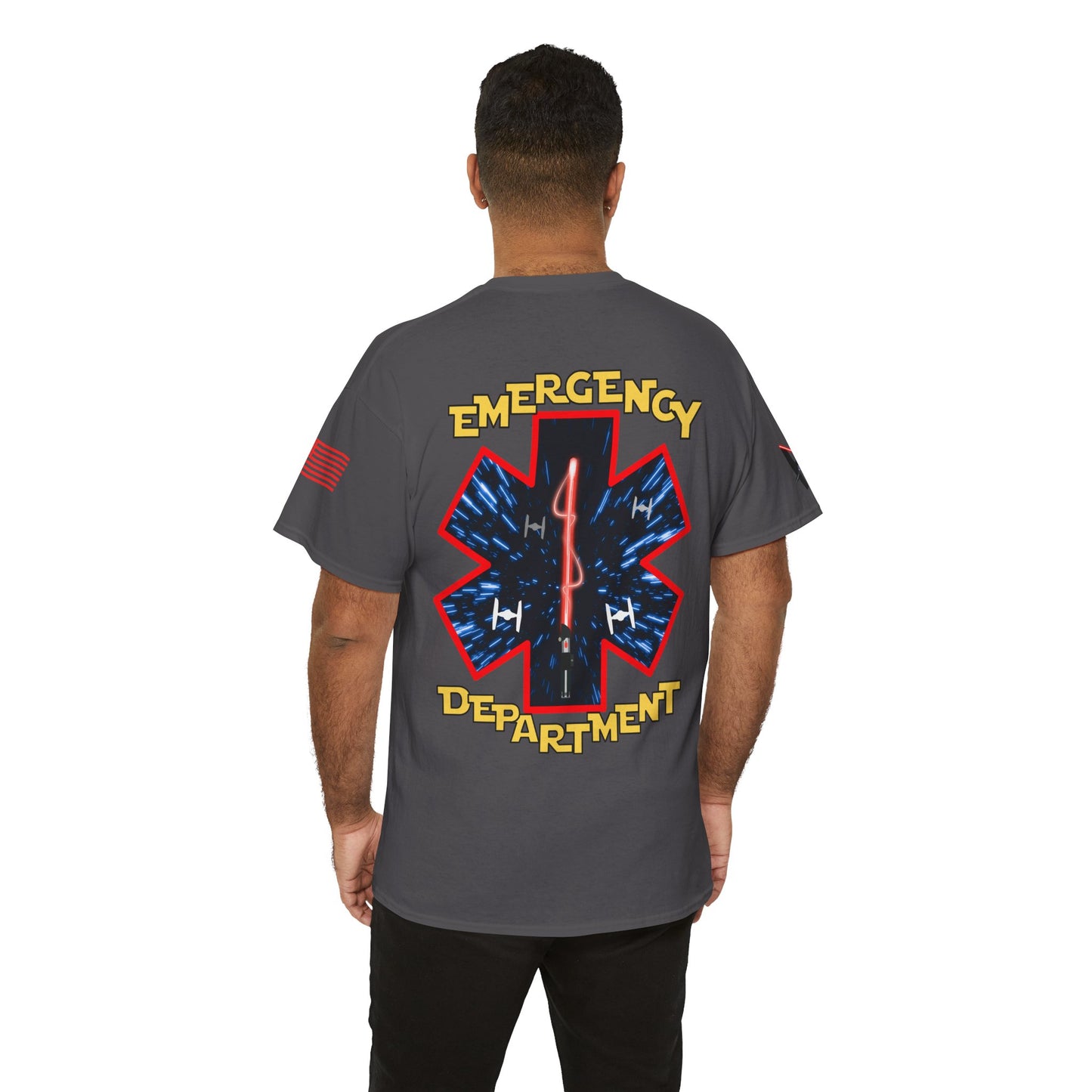 Embrace the dark side galactic Unisex Heavy Cotton Tee