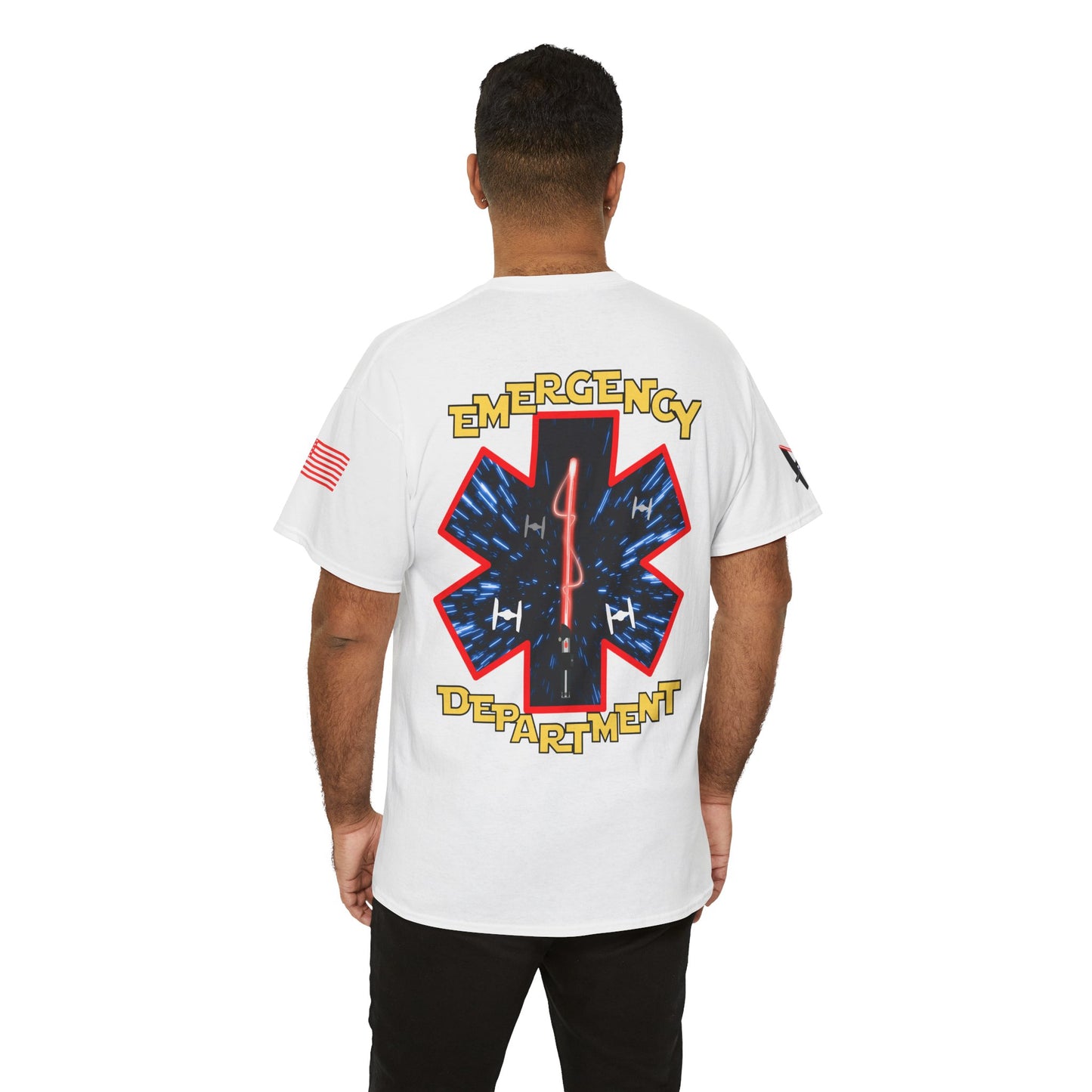 Embrace the dark side galactic Unisex Heavy Cotton Tee