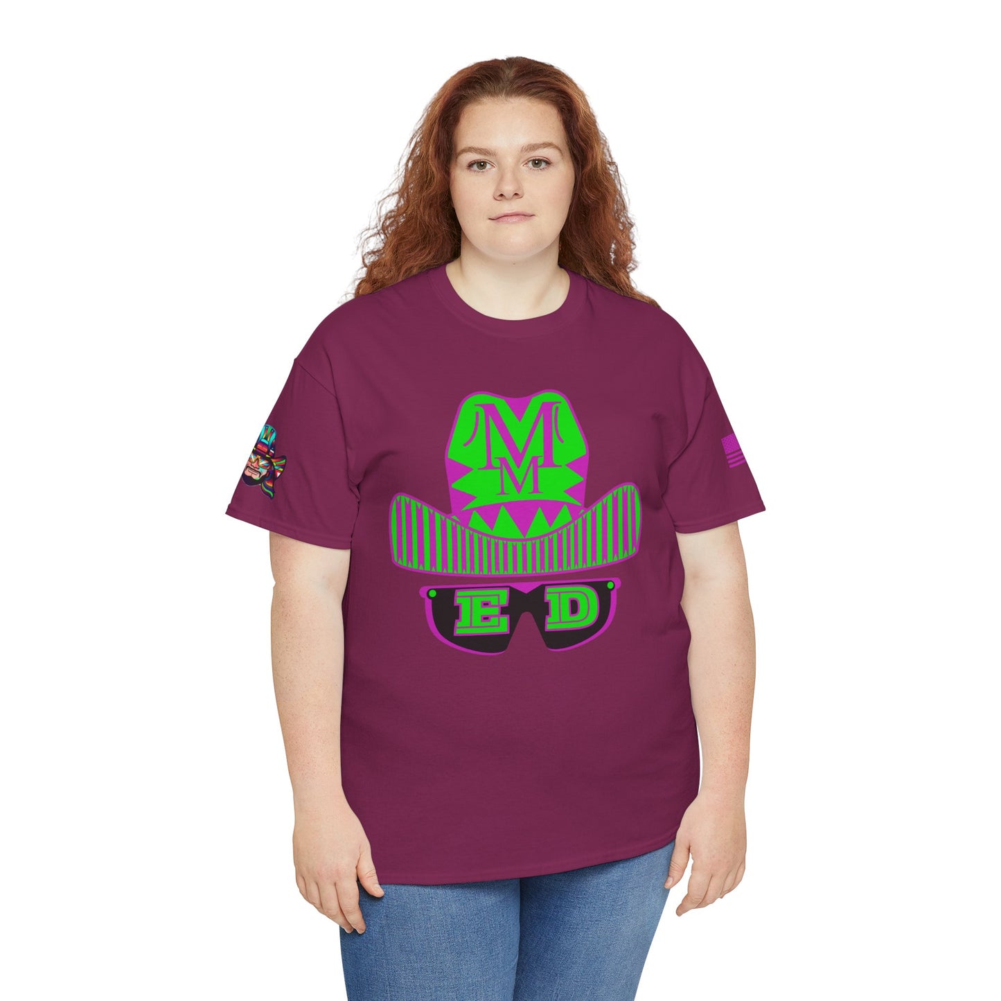 Macho ER wrestling legends tee Unisex Heavy Cotton Tee