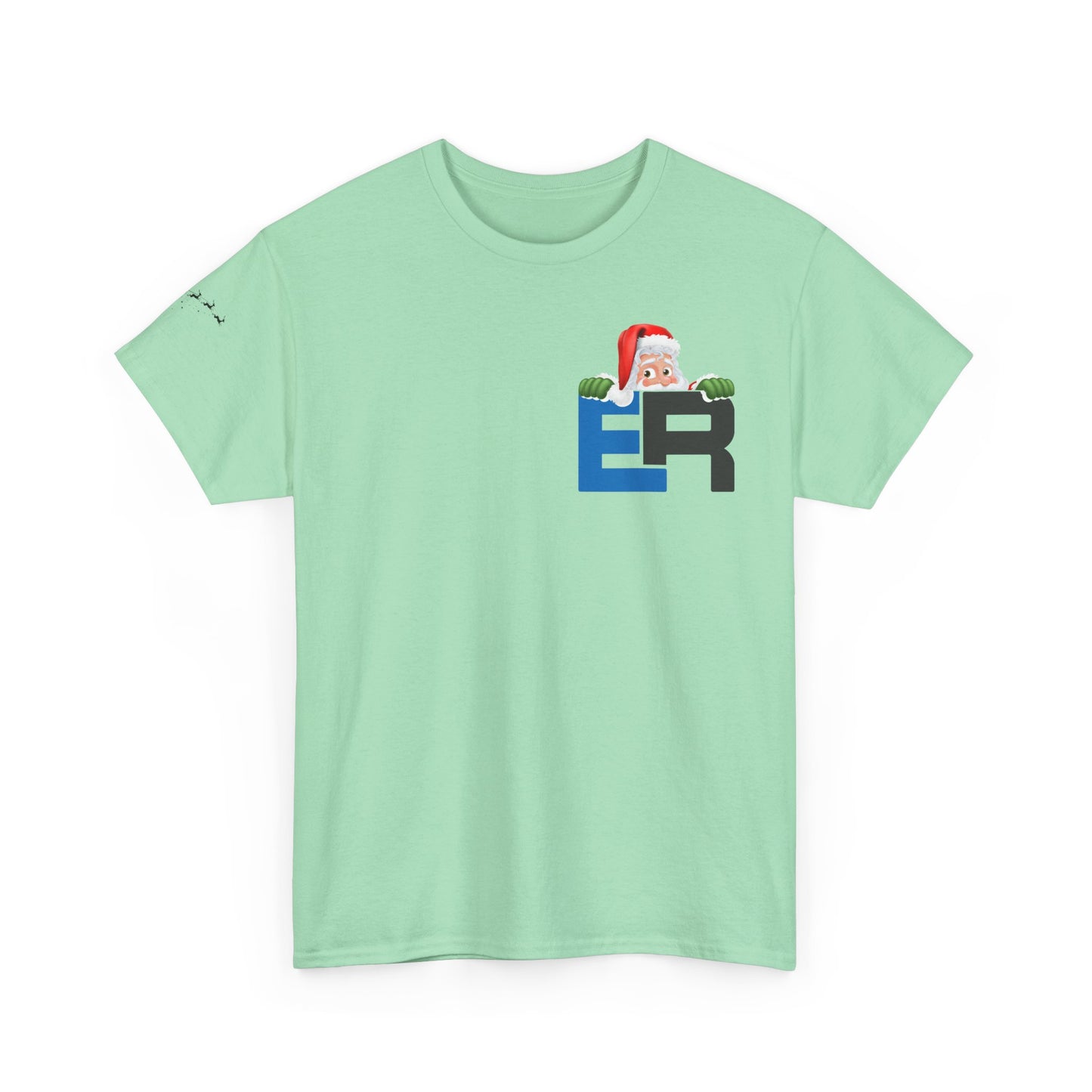 Emergency Room Christmas Unisex Tee - Santa Snowflakes Holiday Cheer Shirt, ER Nurse Doctor Gift, Xmas Medical Staff Apparel, Holiday Season