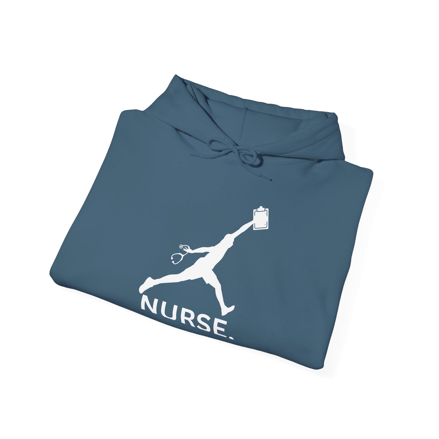 Jumpman nurse gift nurse week gift sporty nurse gift hoodie Unisex Heavy Blend™ Hooded Sweatshirt
