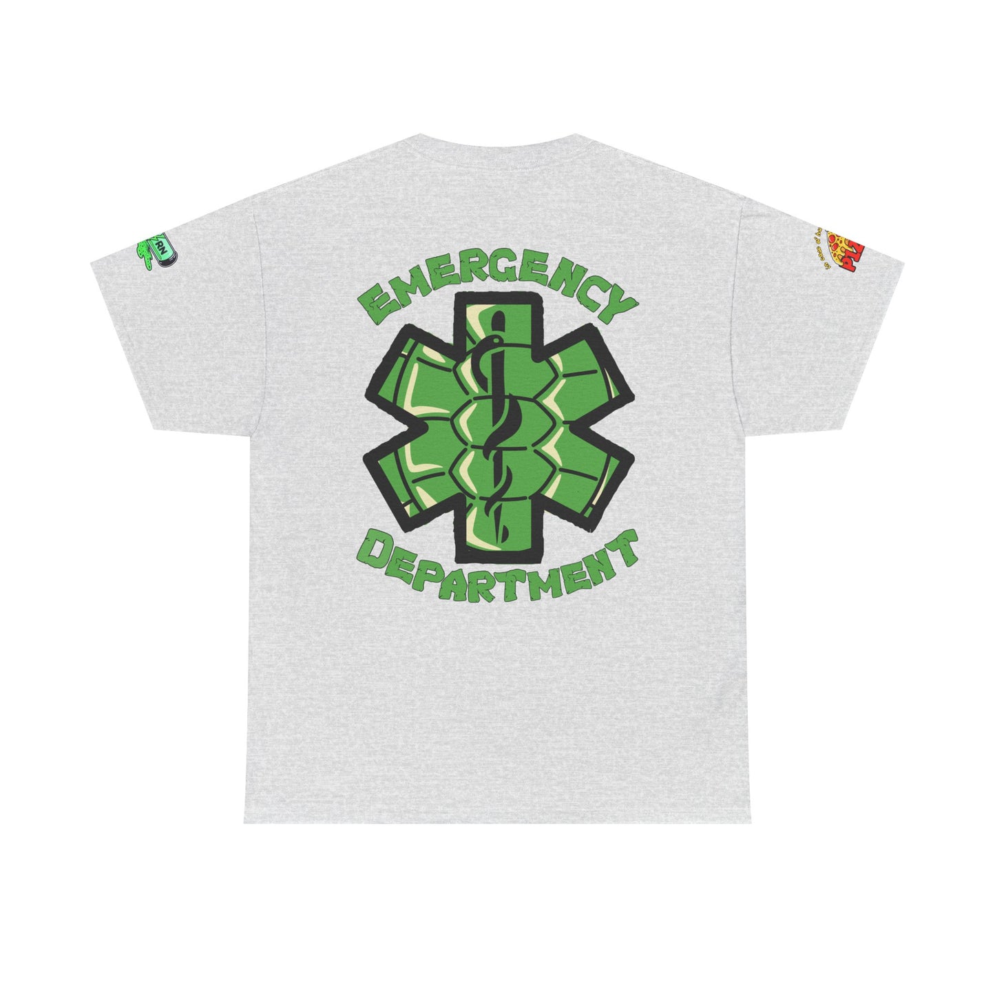 Pizza time, ER RN tee shirt nostalgic turtle power