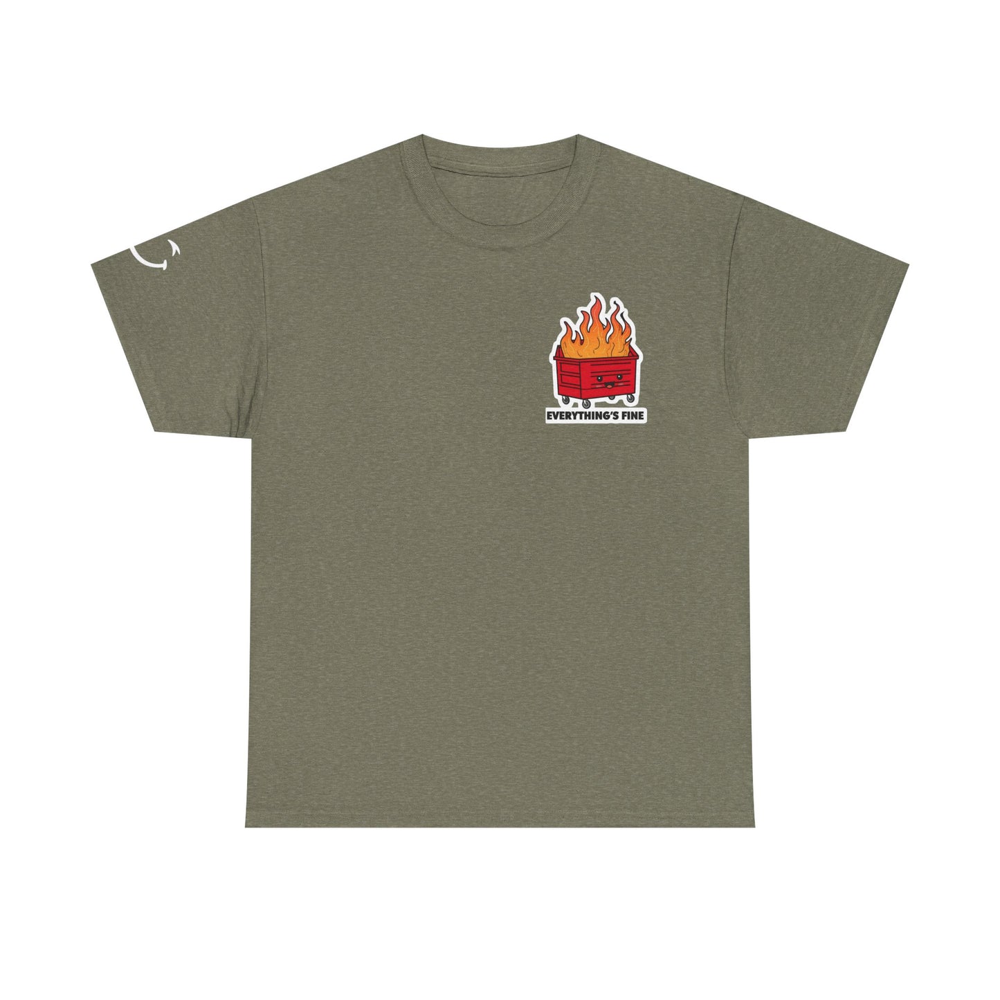 ER Humor Dumpster Fire Tee