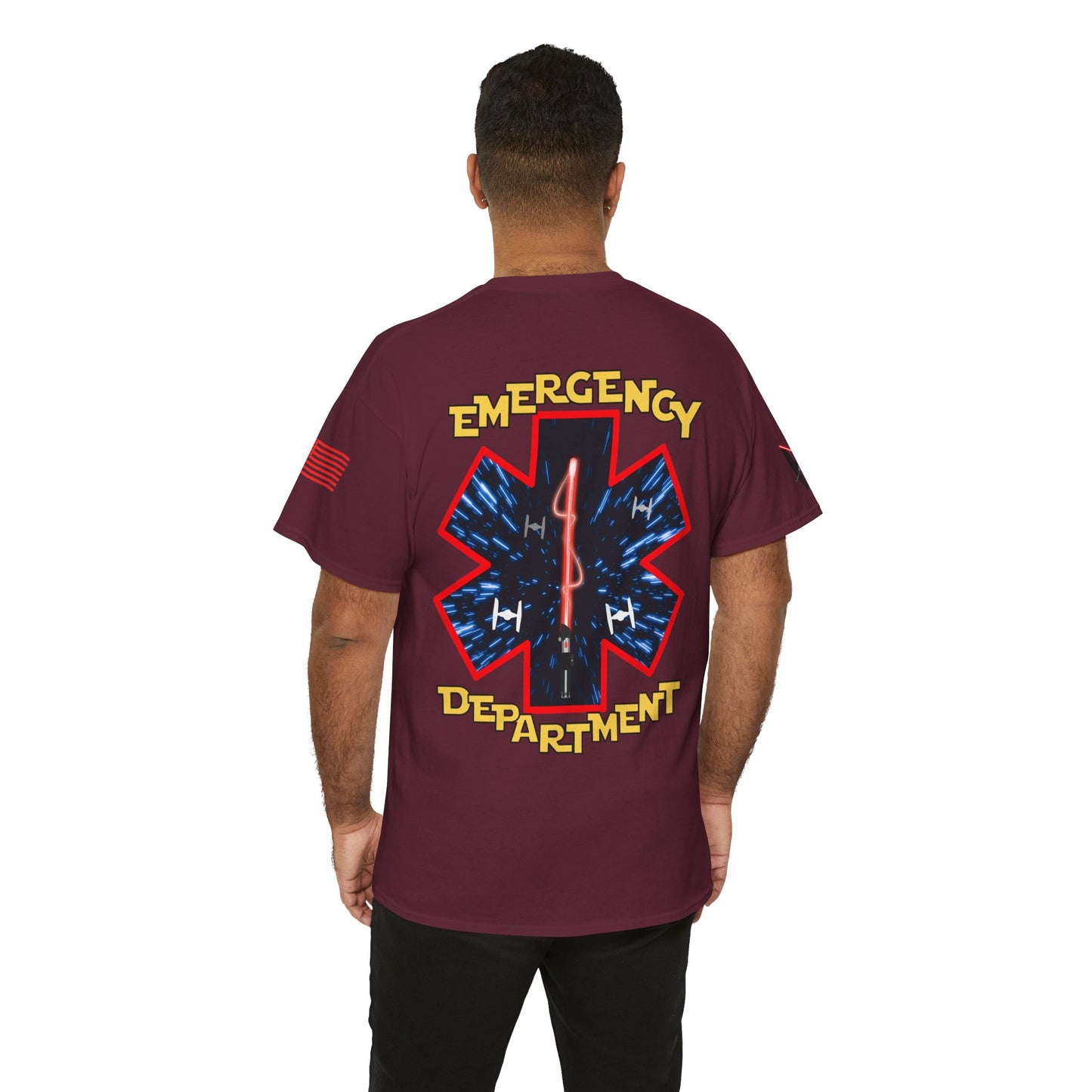 Embrace the dark side galactic Unisex Heavy Cotton Tee